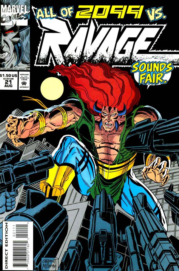 Ravage 2099 (1992) #21 cover