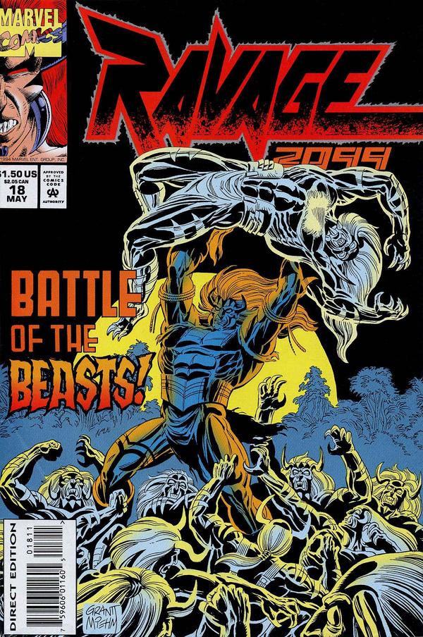 Ravage 2099 (1992) #18 cover