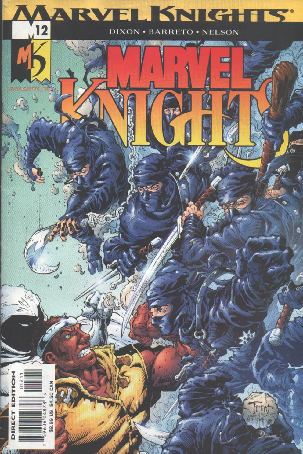 Marvel Knights (2000) #12 cover