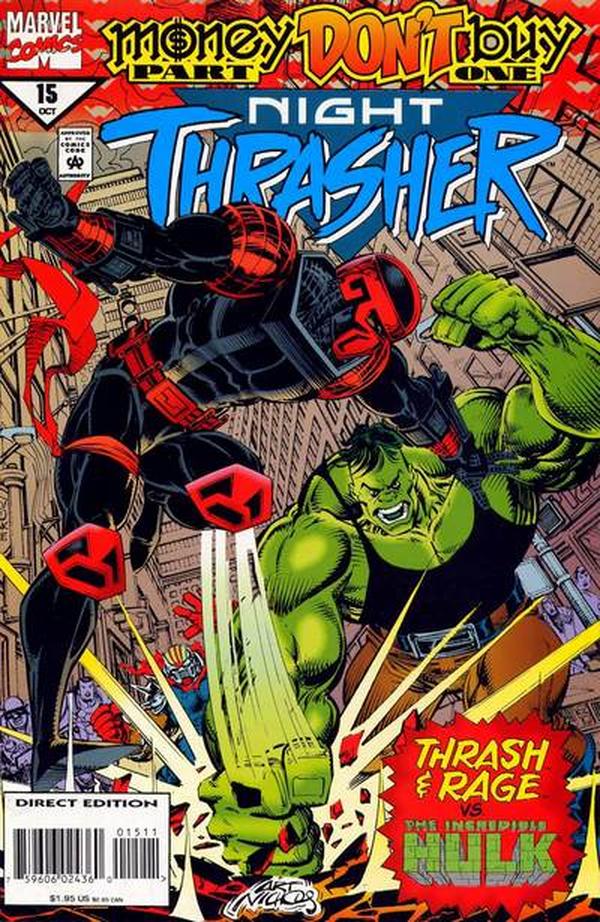 Night Thrasher (1993) #15 cover