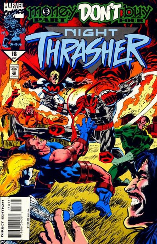 Night Thrasher (1993) #18 cover