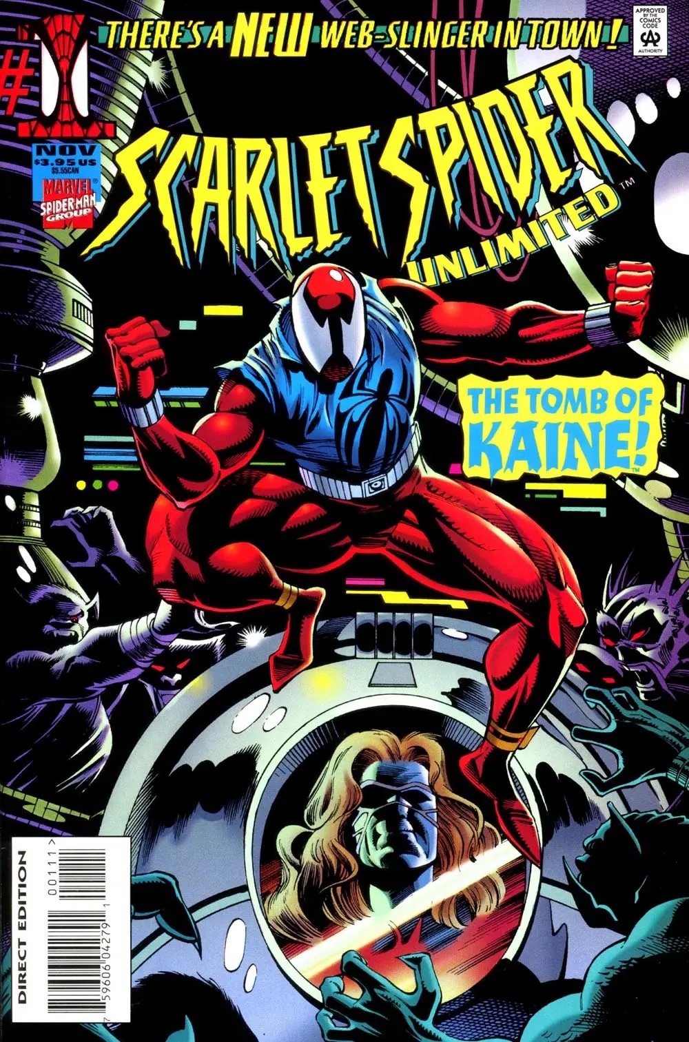 Scarlet Spider Unlimited (1995) #1 cover