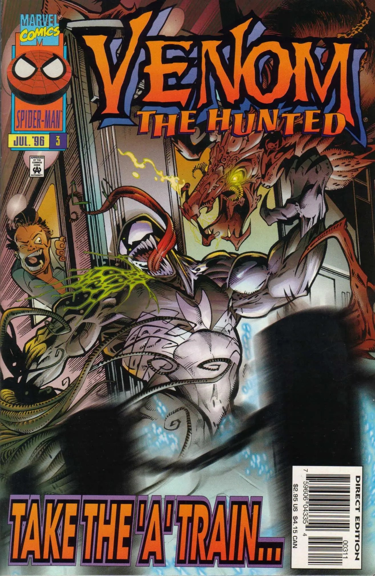 Venom: The Hunted (1996) #3