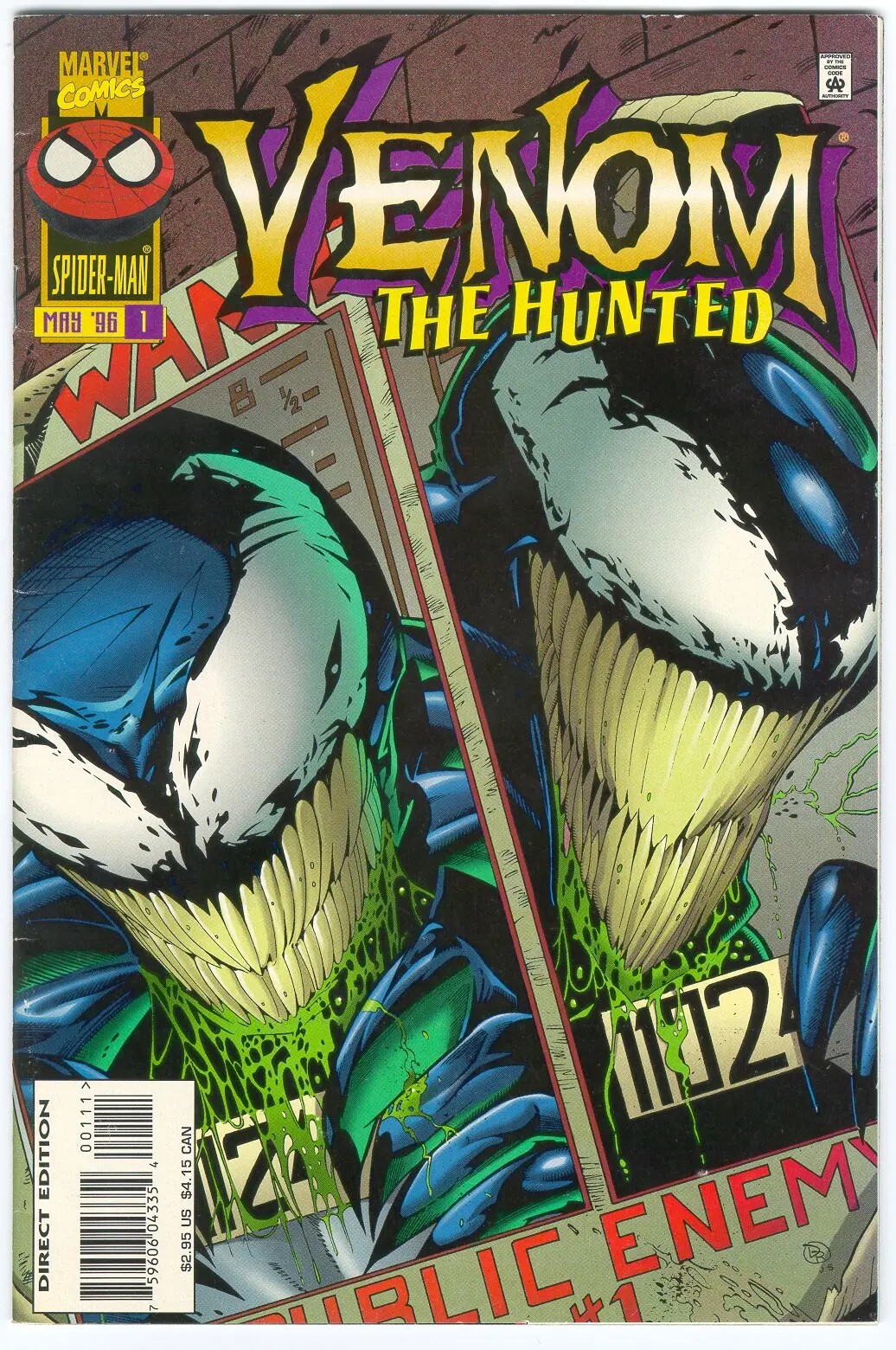 Venom: The Hunted (1996) #1