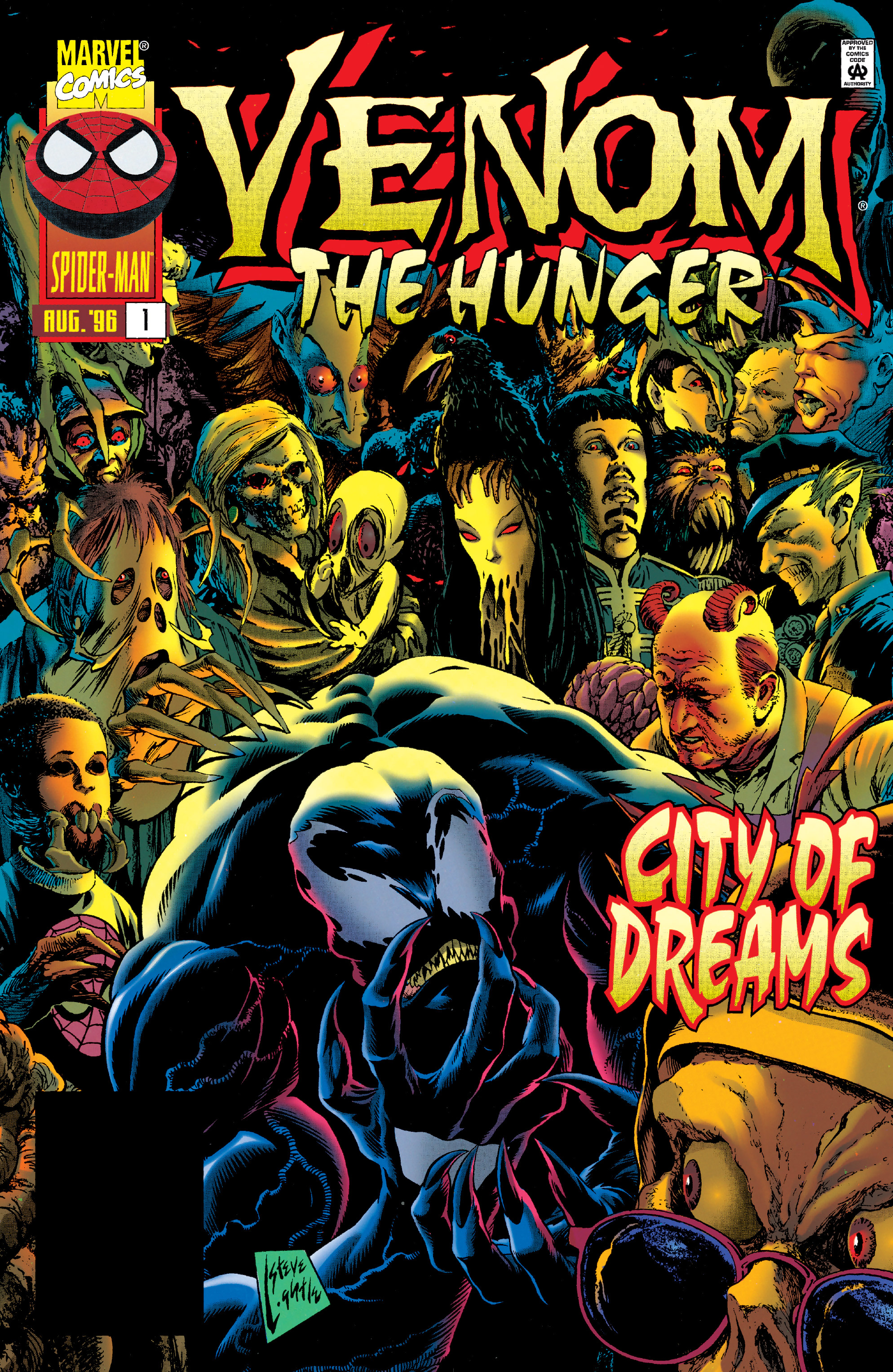 Venom: The Hunger (1996) #1 cover