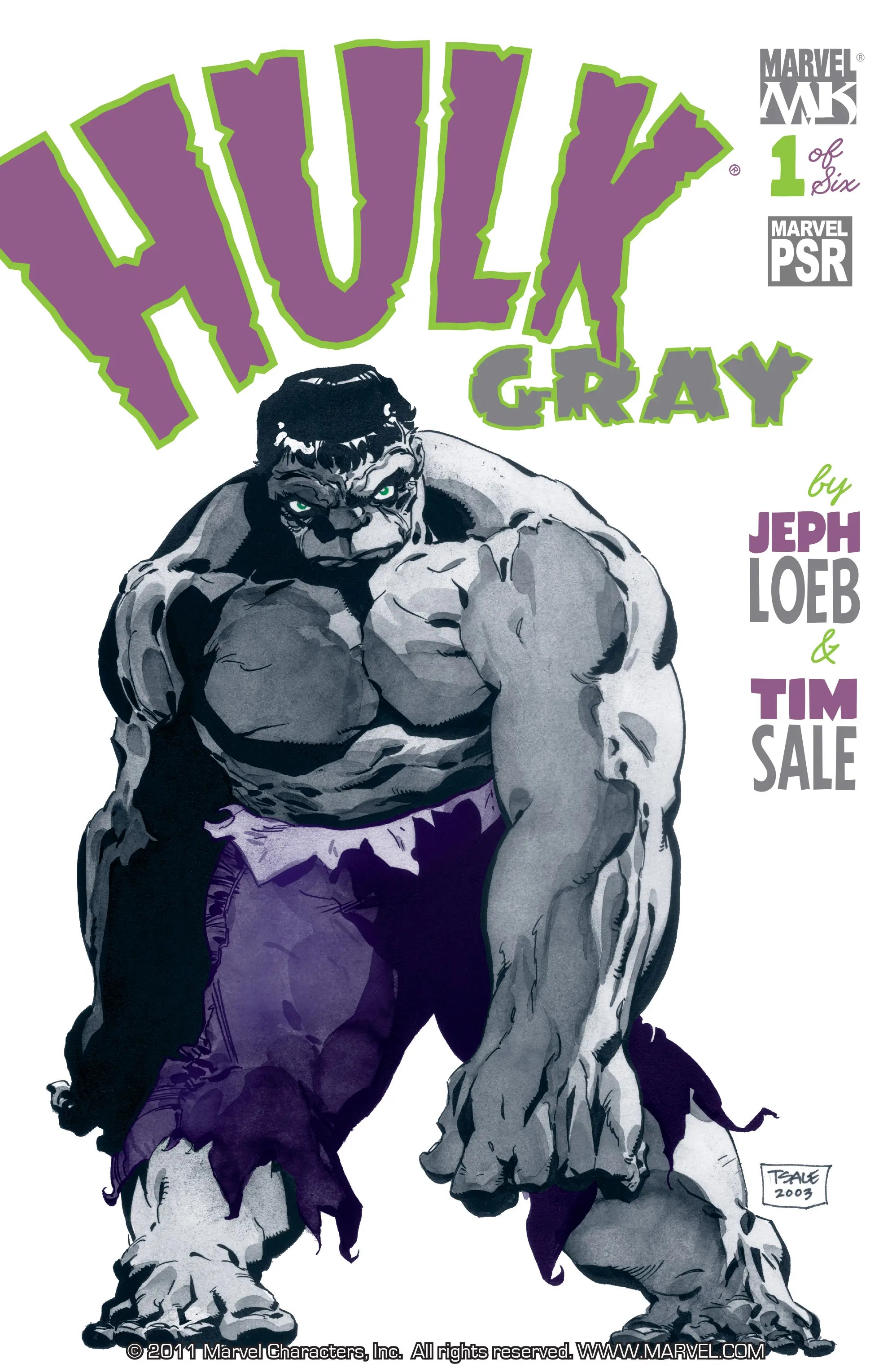 Cover of Hulk: Gray