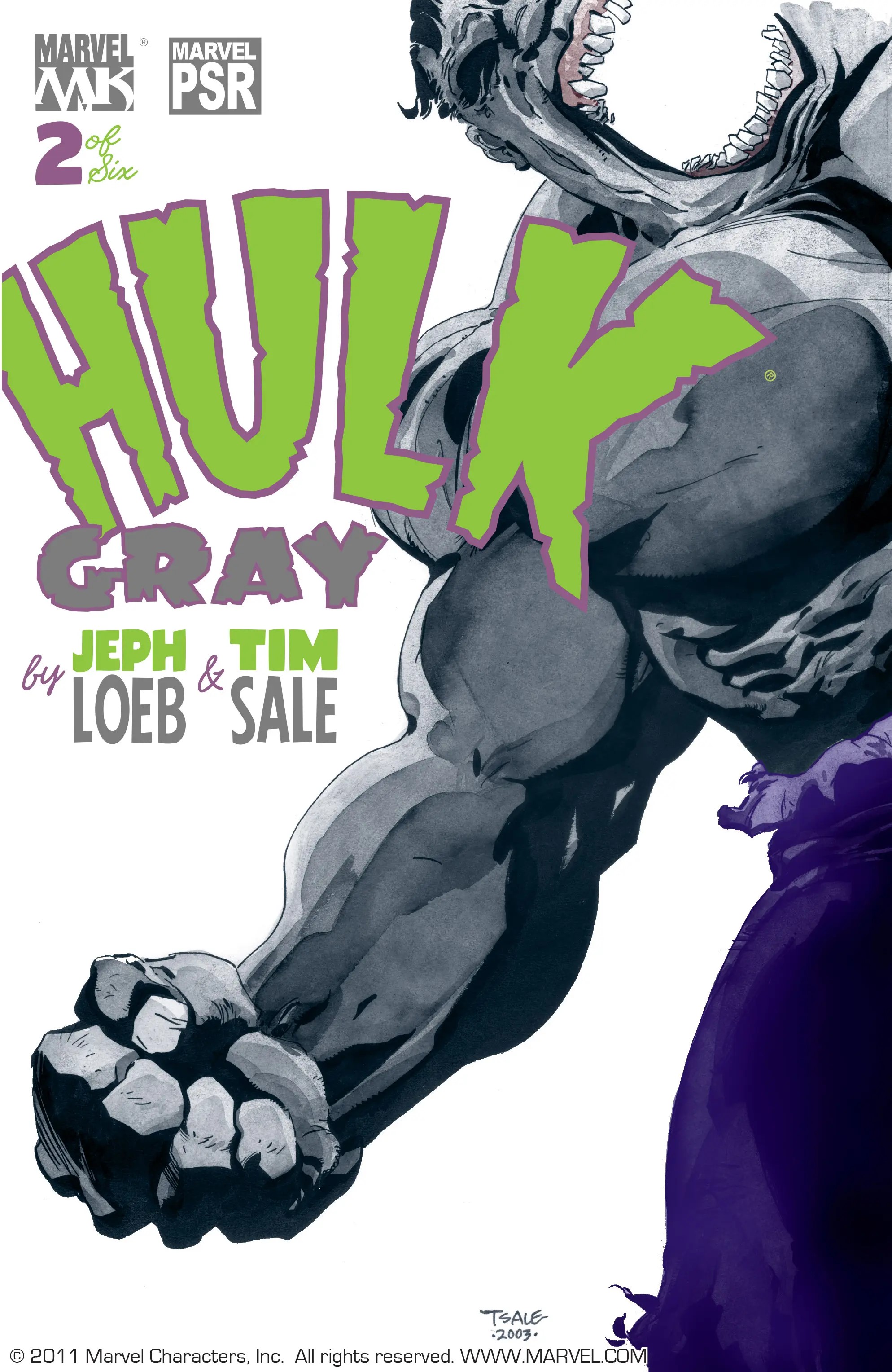 Cover of Hulk: Gray