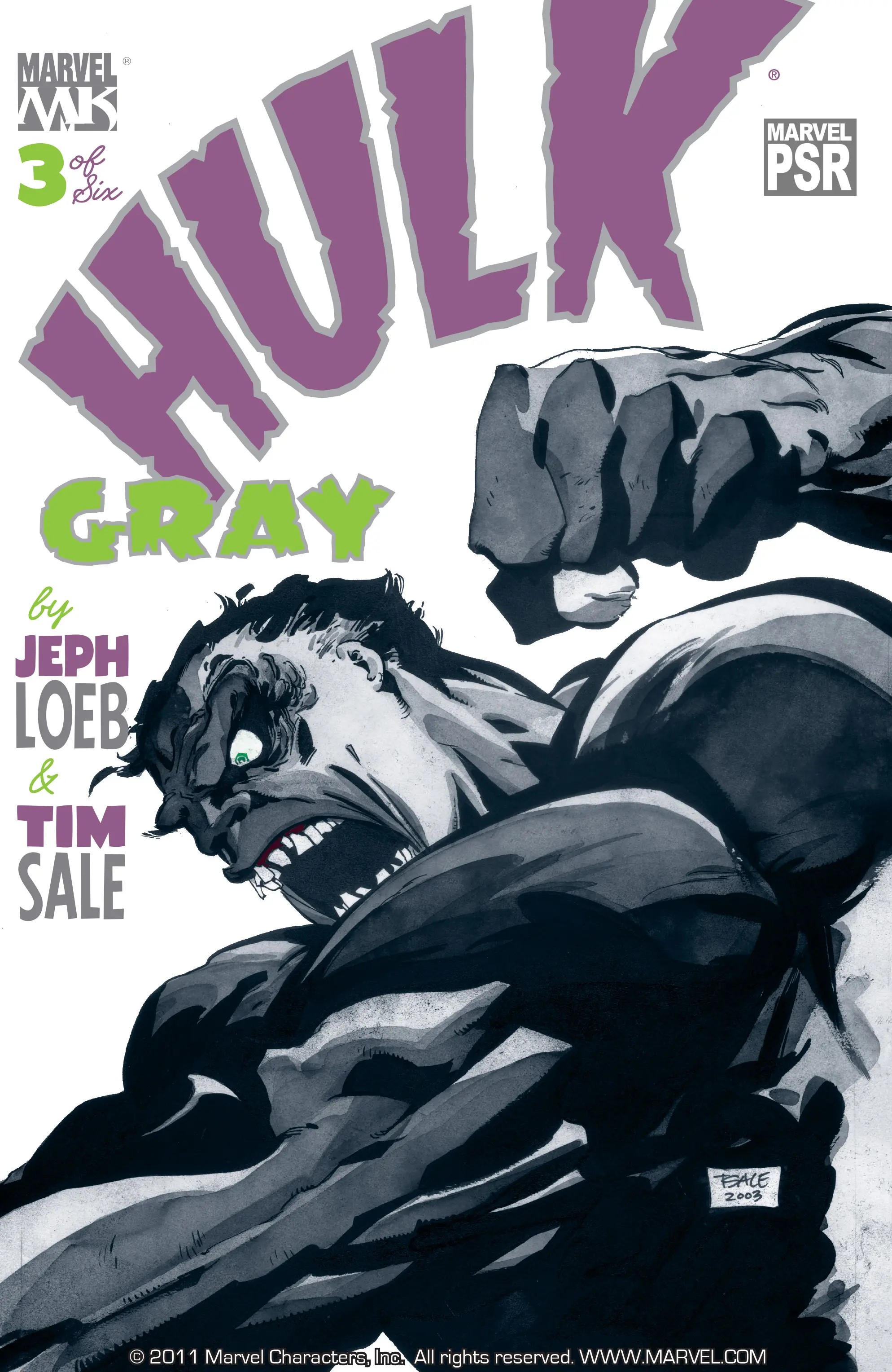 Cover of Hulk: Gray