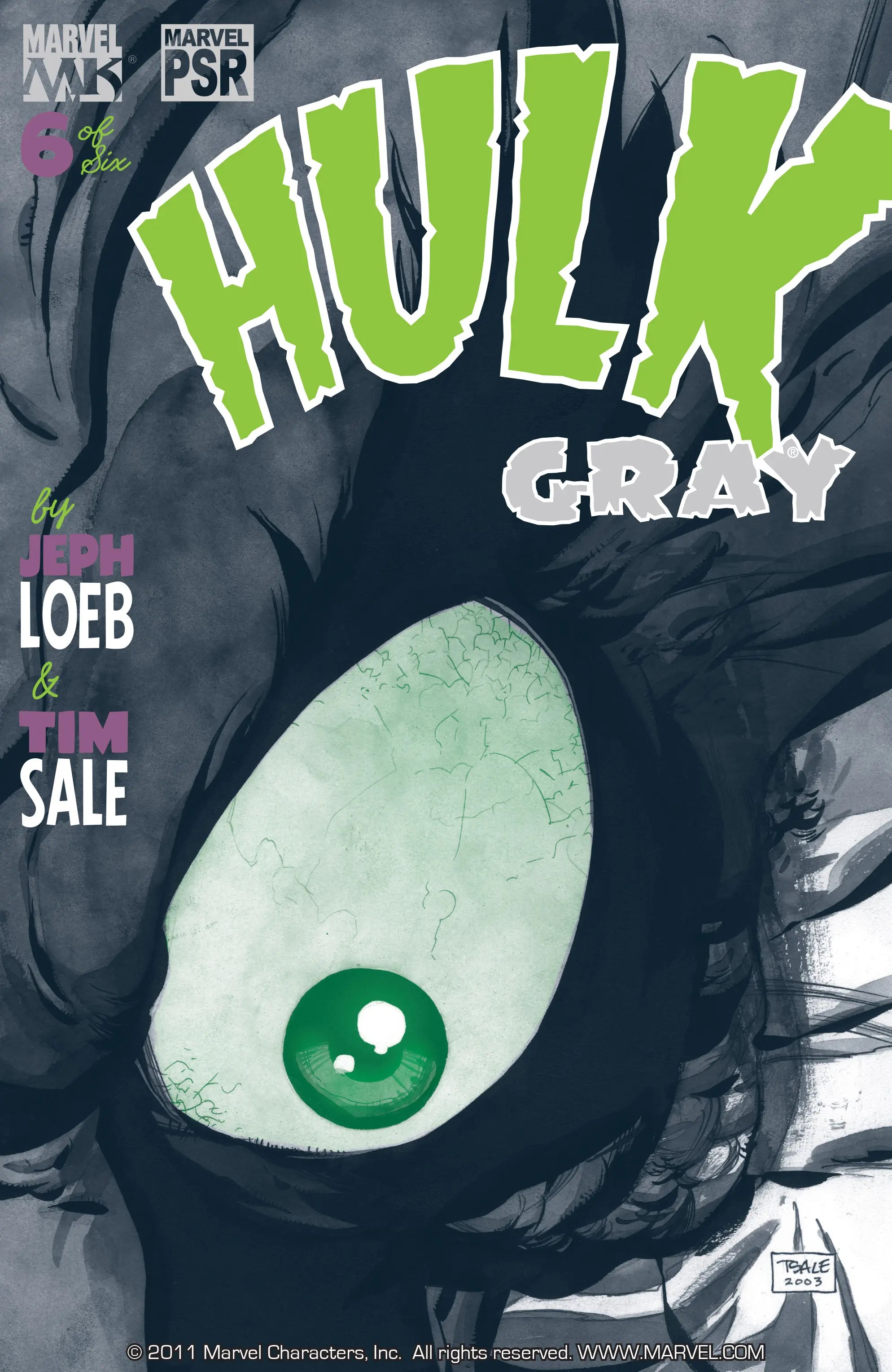 Cover of Hulk: Gray