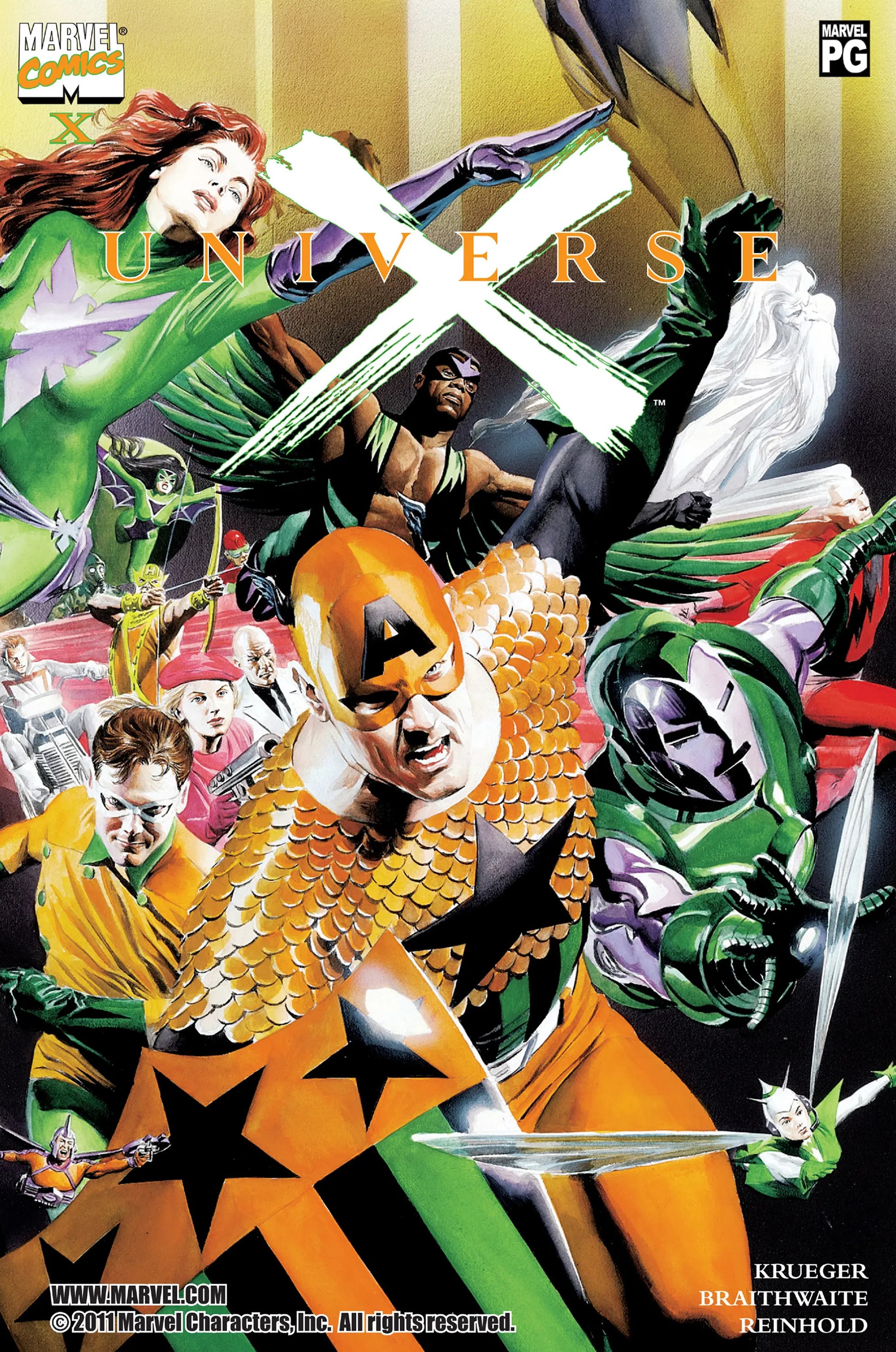 Universe X (2000) #X cover