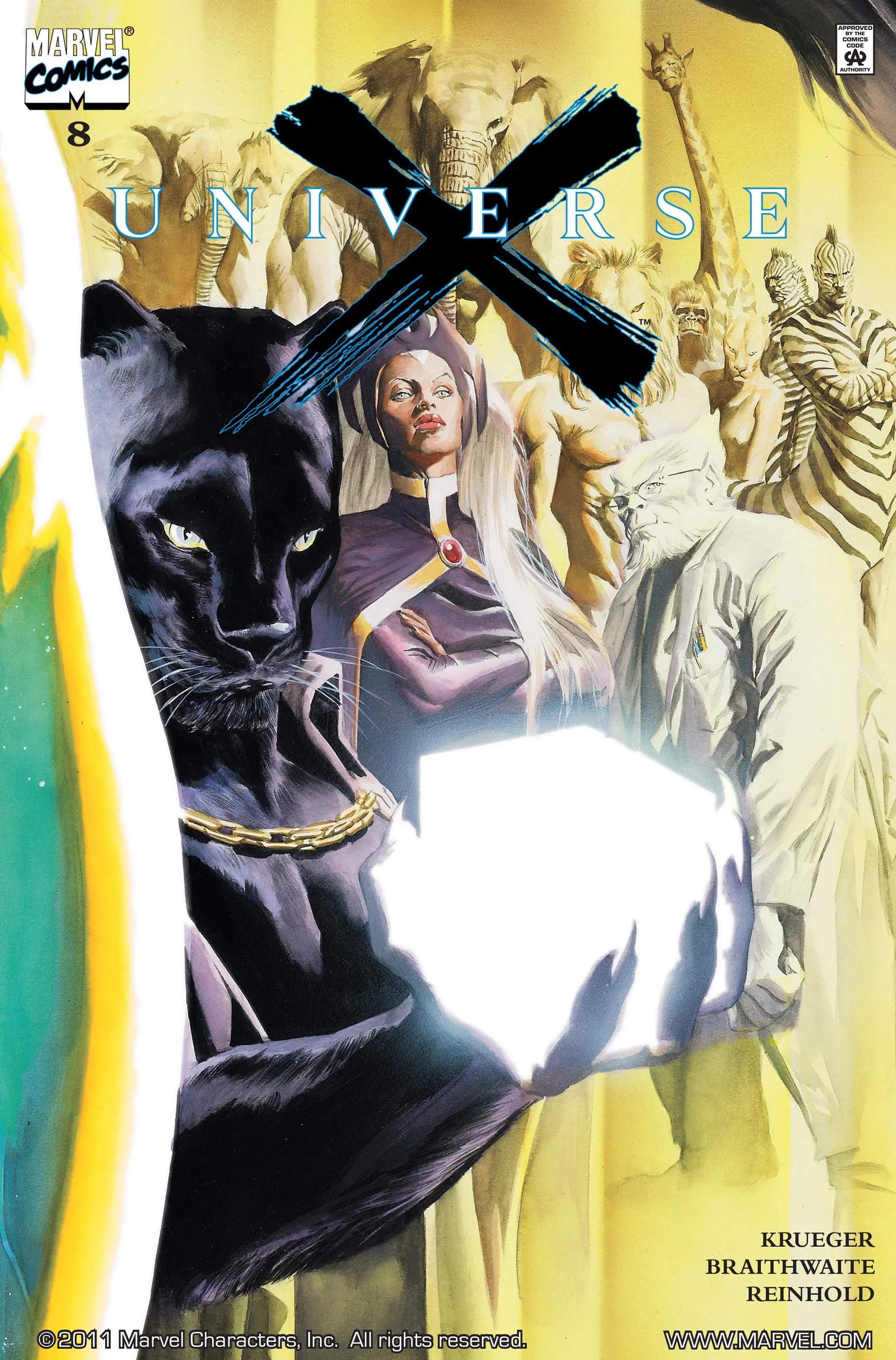 Universe X (2000) #8 cover