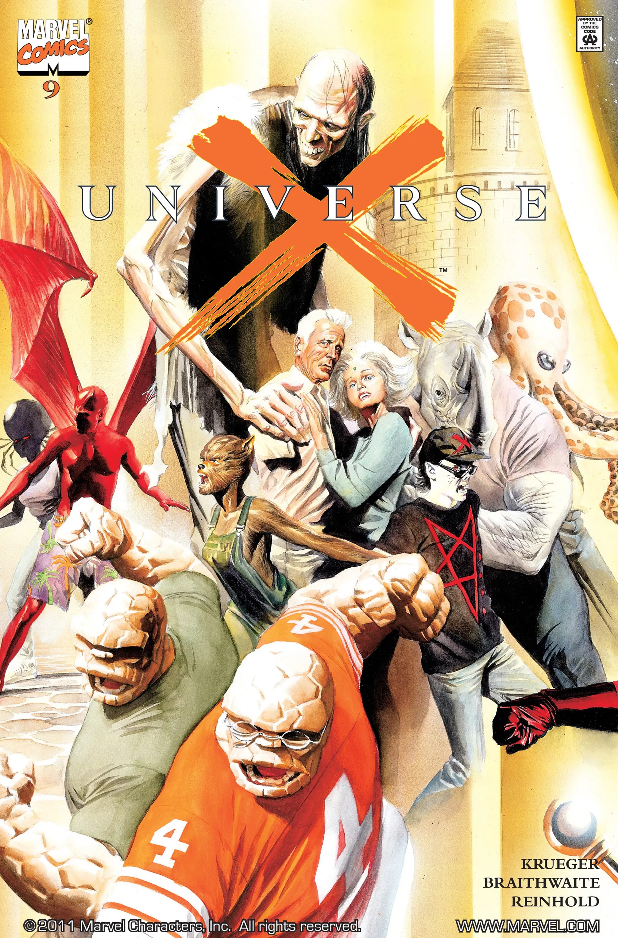 Universe X (2000) #9 cover
