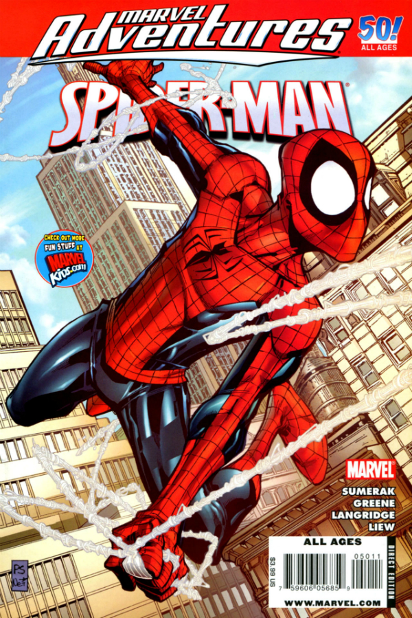 Marvel Adventures Spider-Man (2005) #50 cover