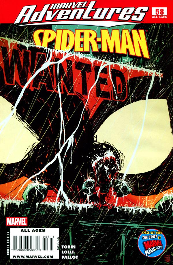 Marvel Adventures Spider-Man (2005) #58 cover