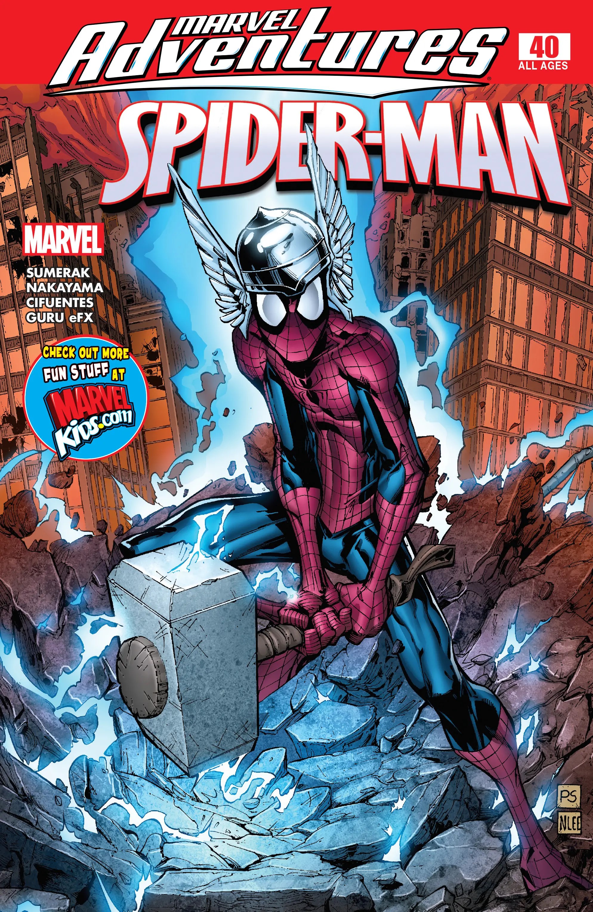 Marvel Adventures Spider-Man (2005) #40 cover