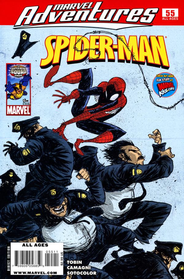 Marvel Adventures Spider-Man (2005) #55 cover