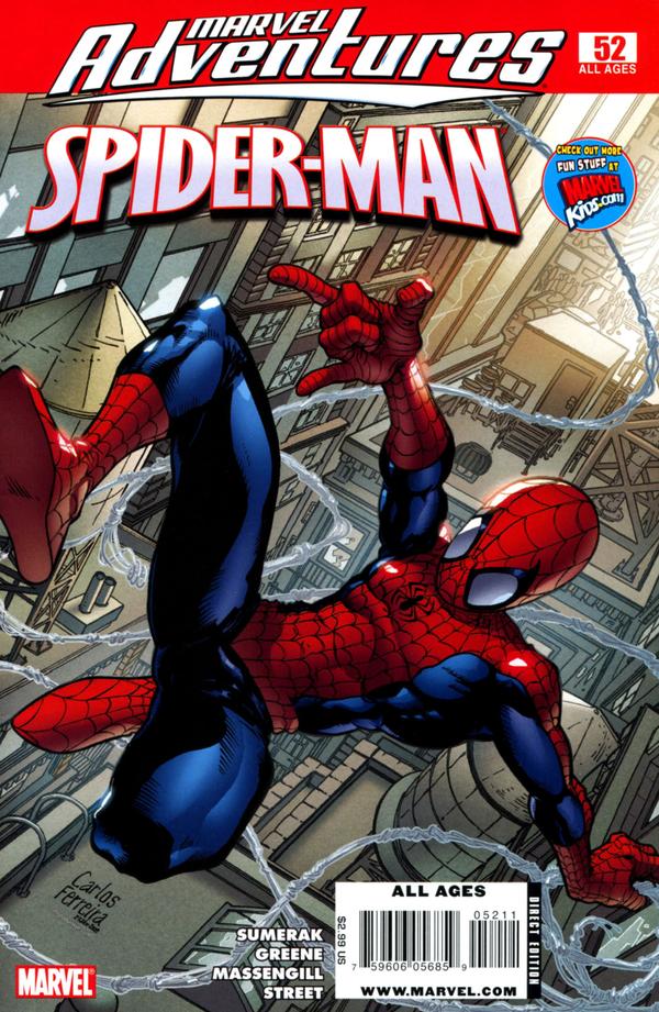 Marvel Adventures Spider-Man (2005) #52 cover