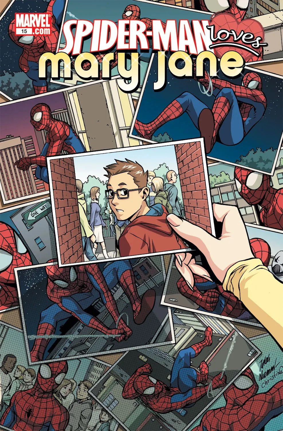 Spider-Man Loves Mary Jane (2006) #15 cover