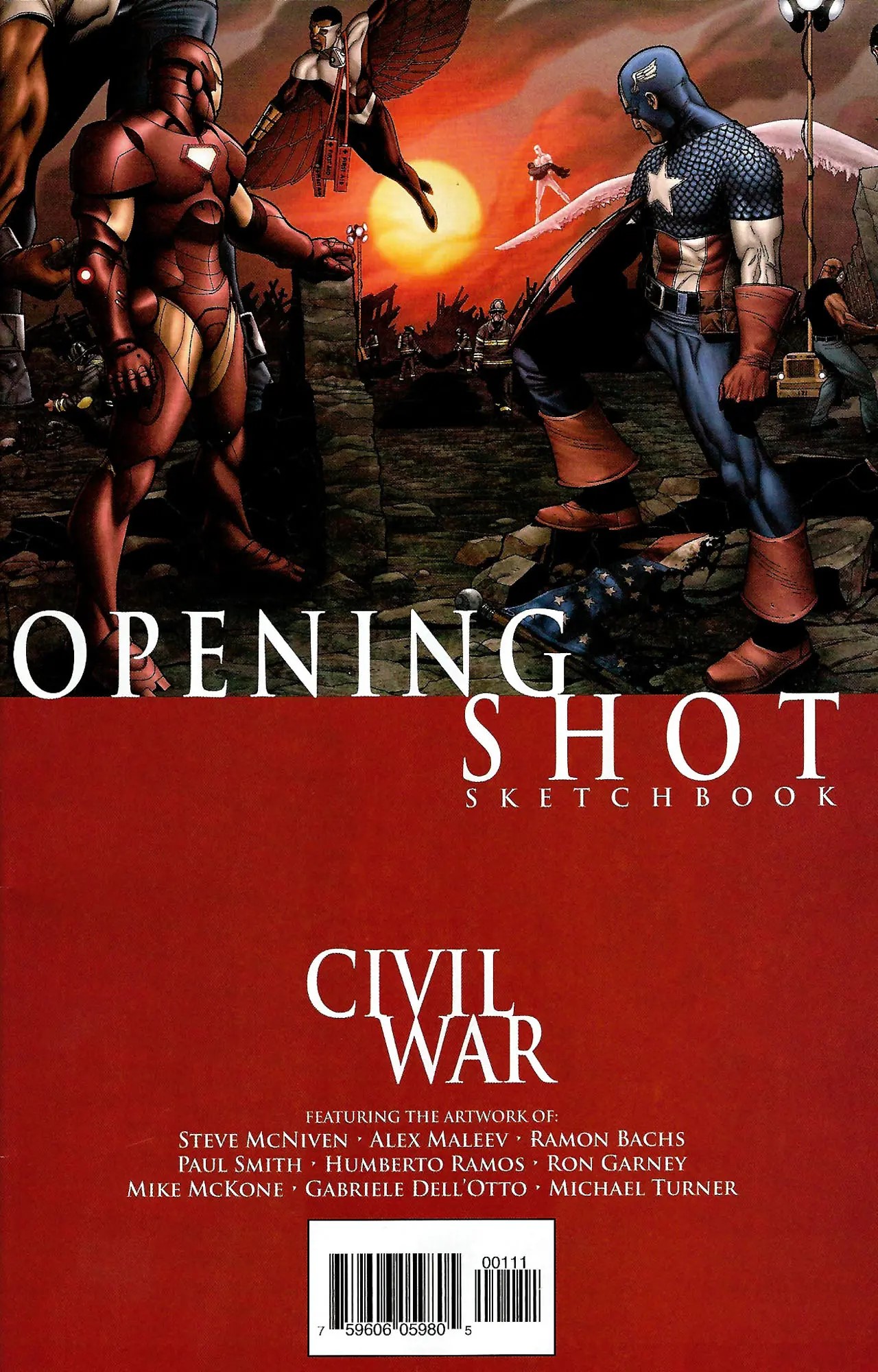 Civil War: Opening Shot Sketchbook (2006) #1