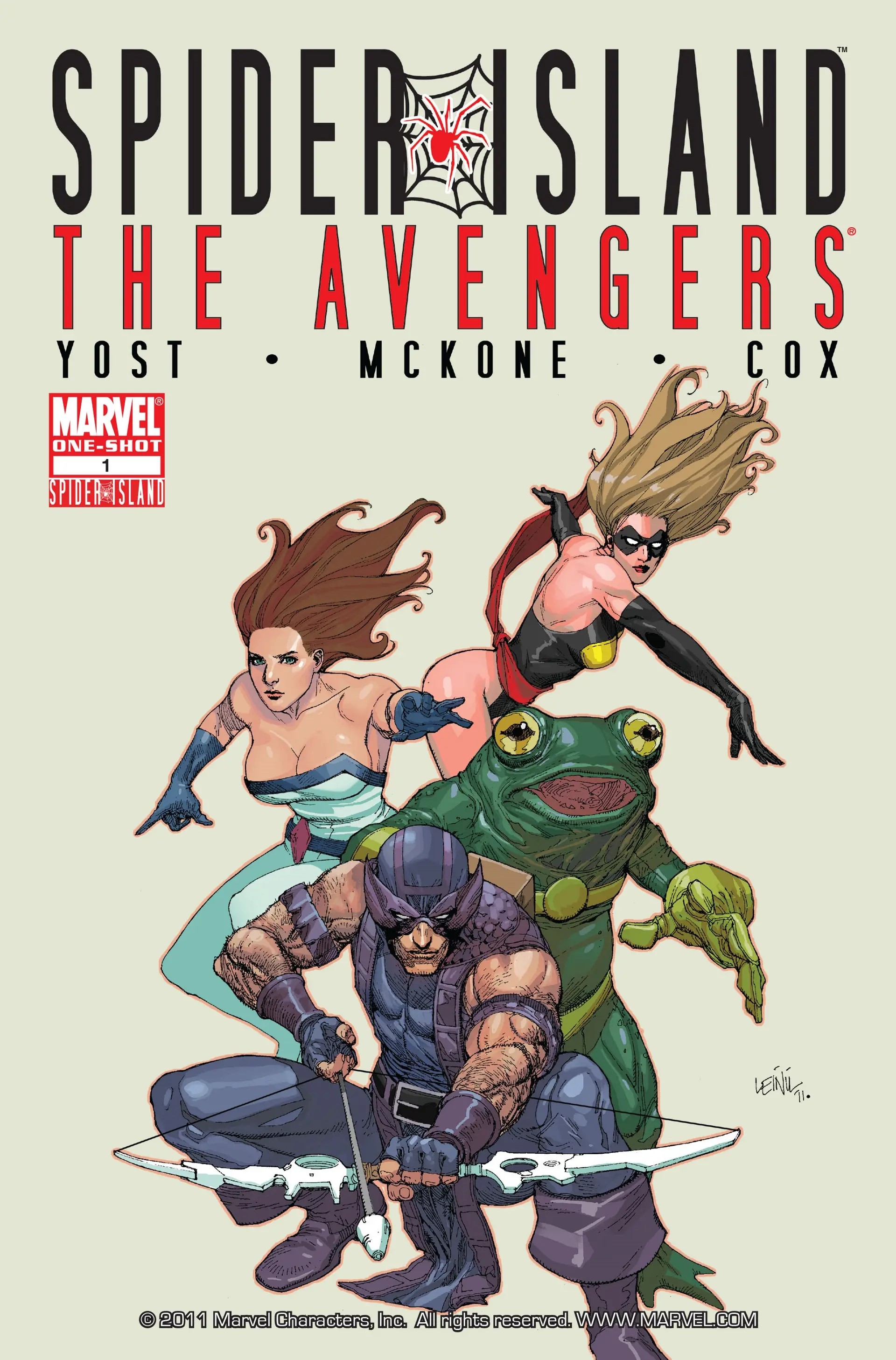 Spider-Island: Avengers #1 cover