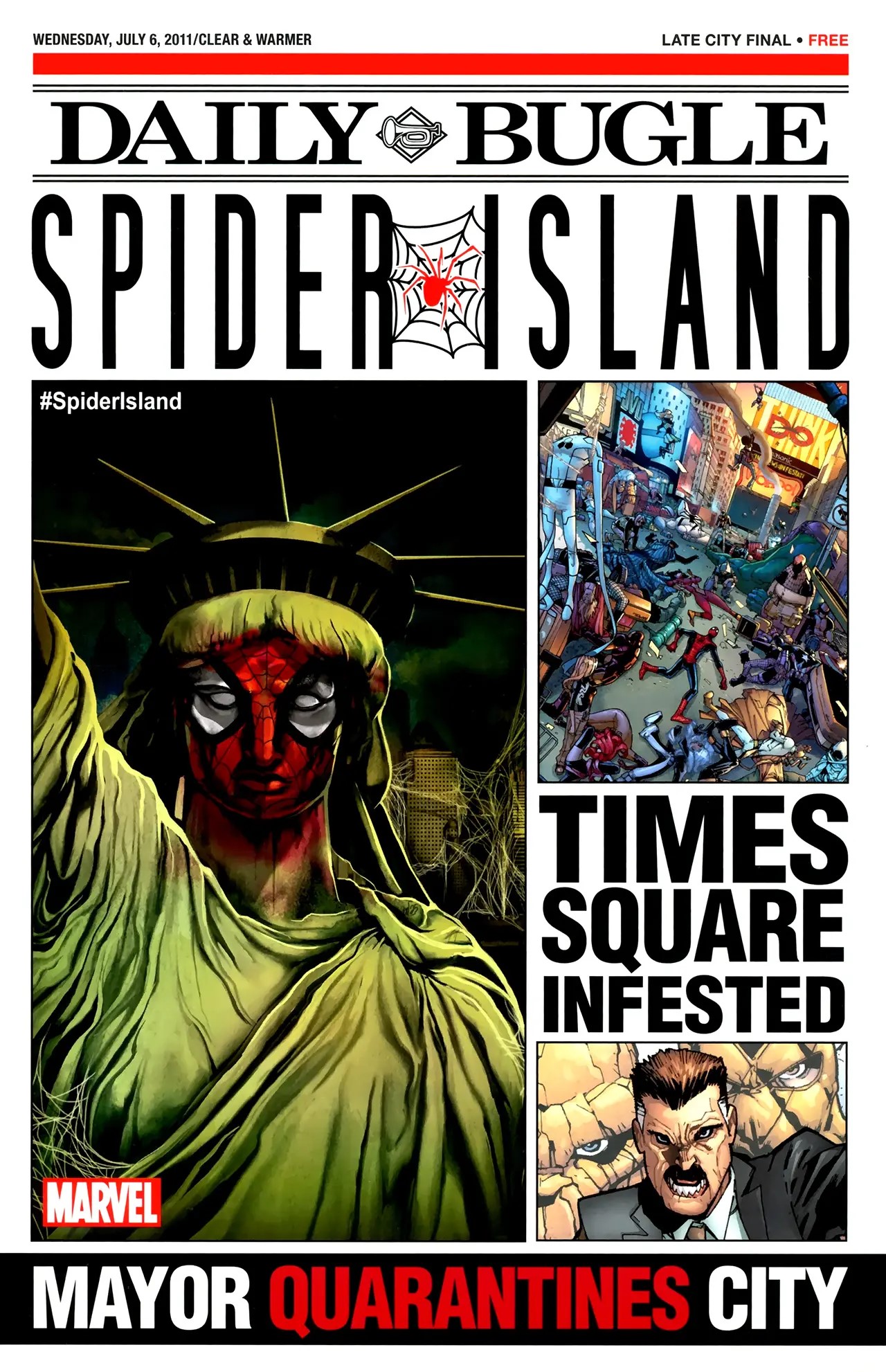 Cover of Spider Island Daily Bugle #nn