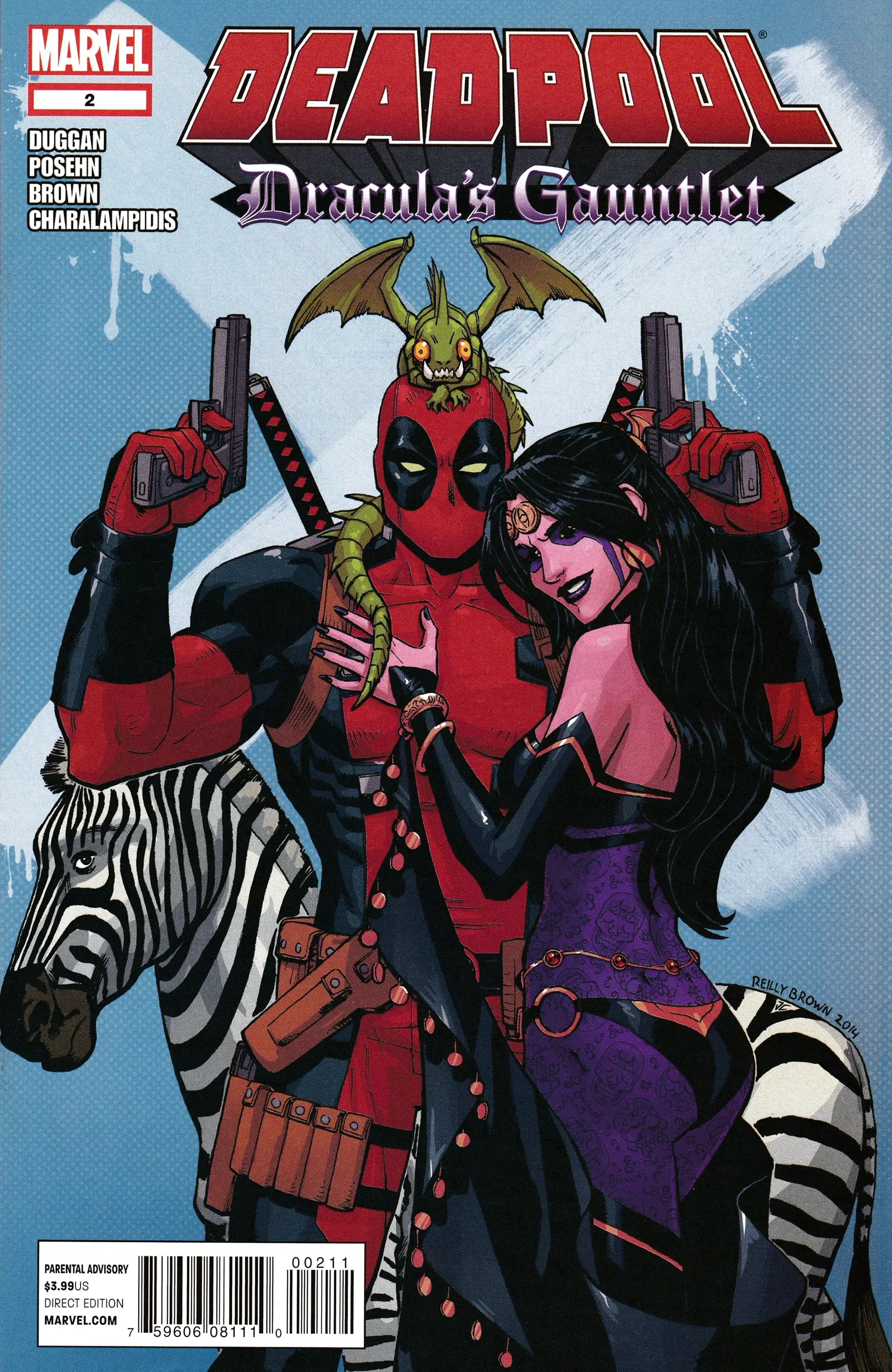 Cover of Deadpool: Dracula's Gauntlet #2