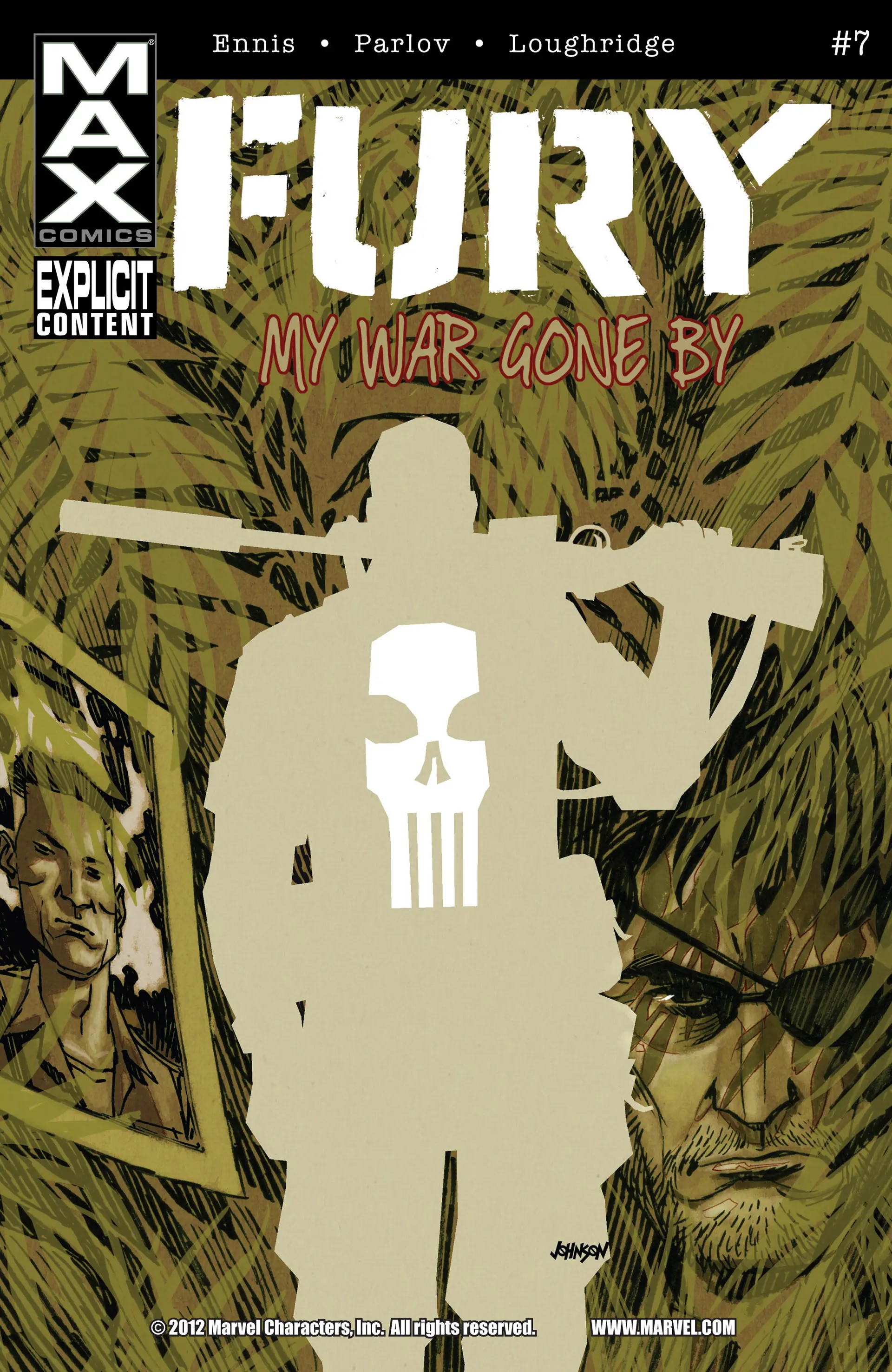 Fury Max (2012) #7 cover