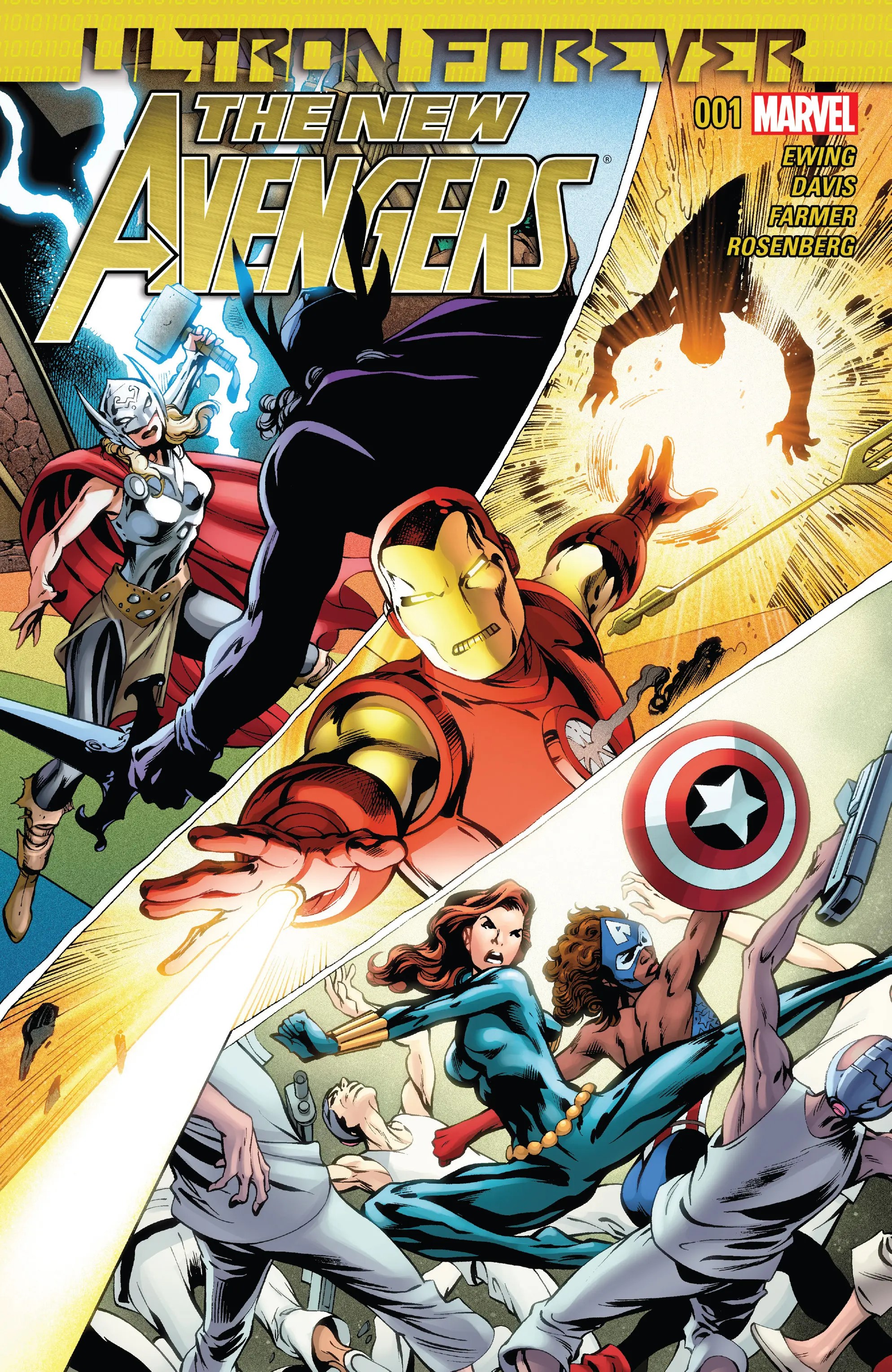 New Avengers: Ultron Forever (2015) #1 cover