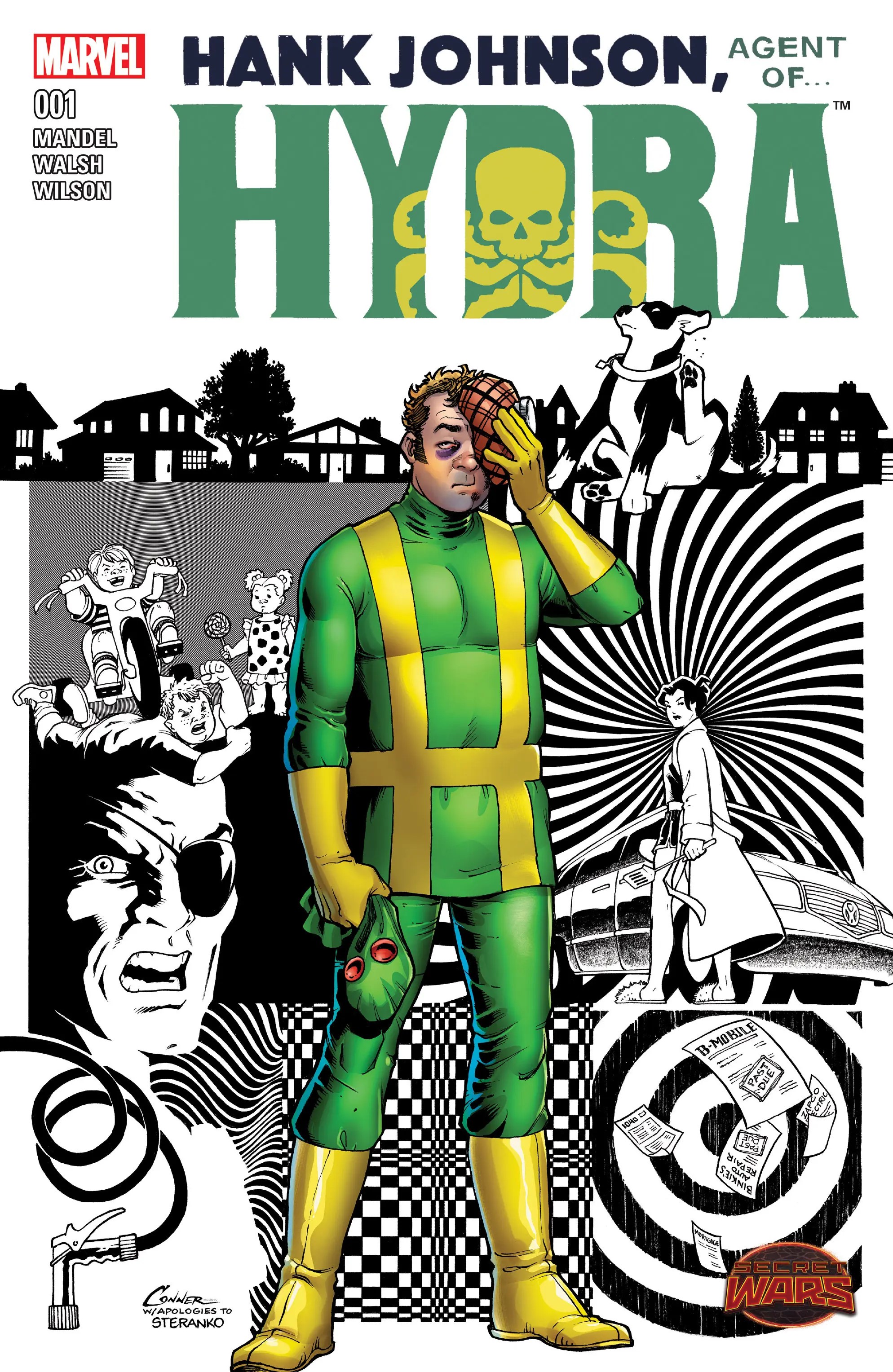 Hank Johnson, Agent of Hydra (2015) #1
