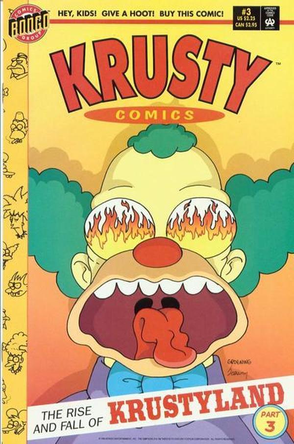 Cover of Krusty Comics #3