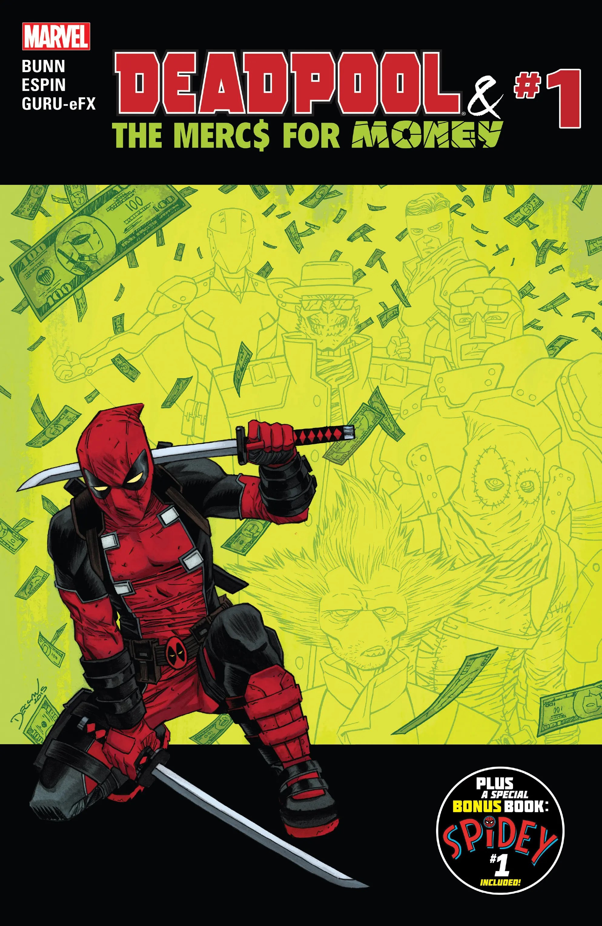 Cover of Deadpool and the Mercs for Money #1