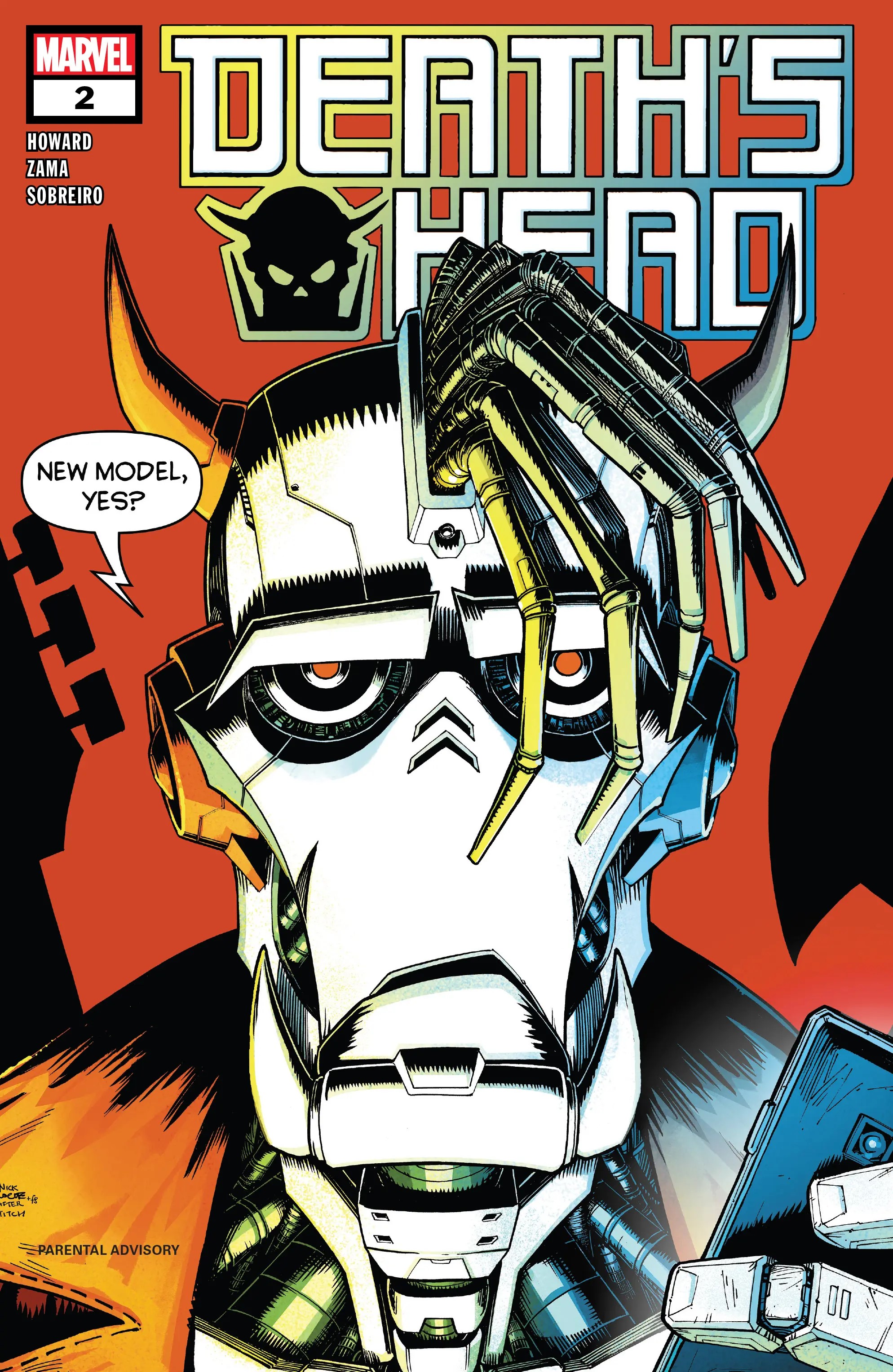 Death's Head #2 cover