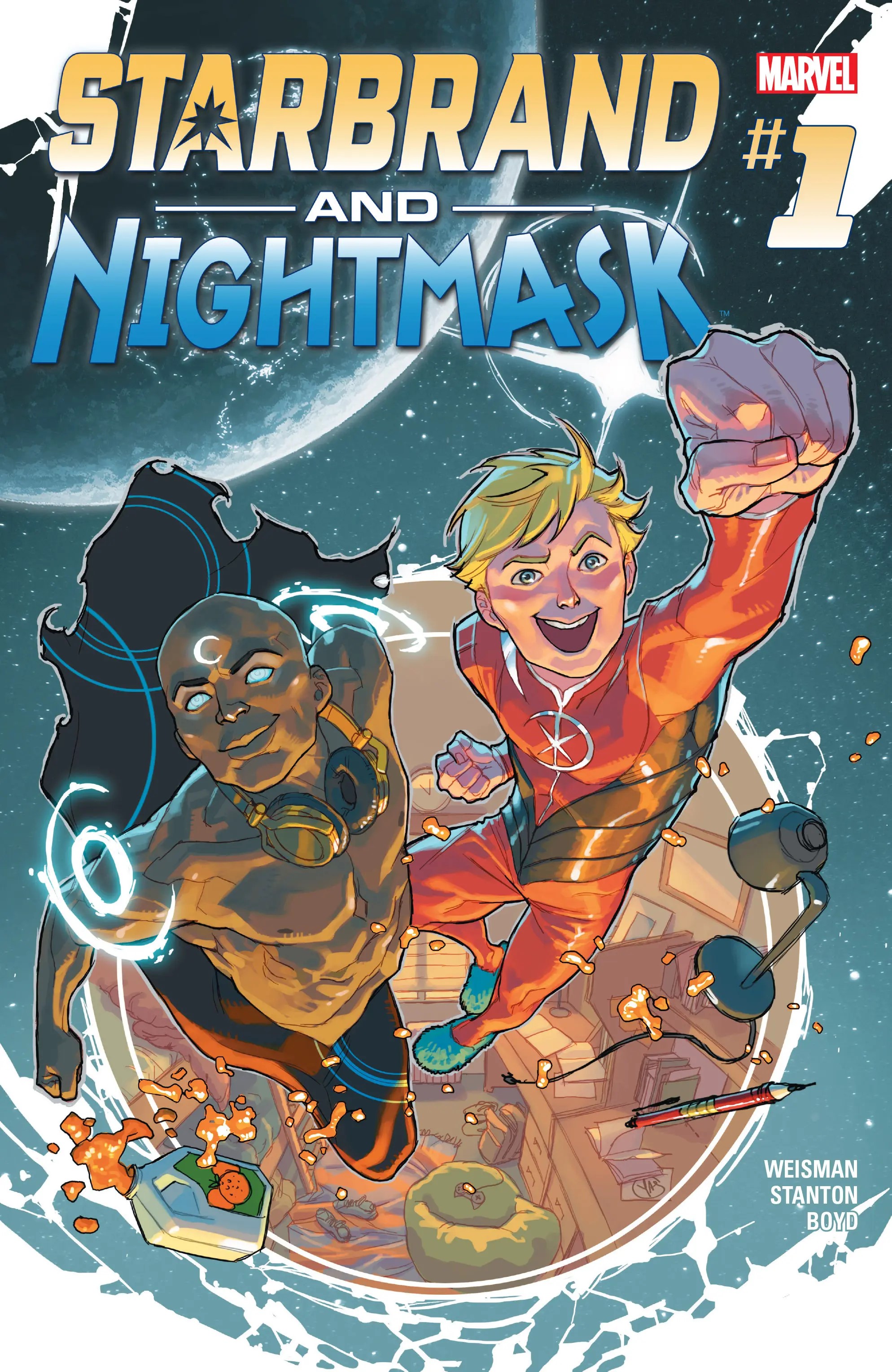 Starbrand and Nightmask (2016) #1 cover