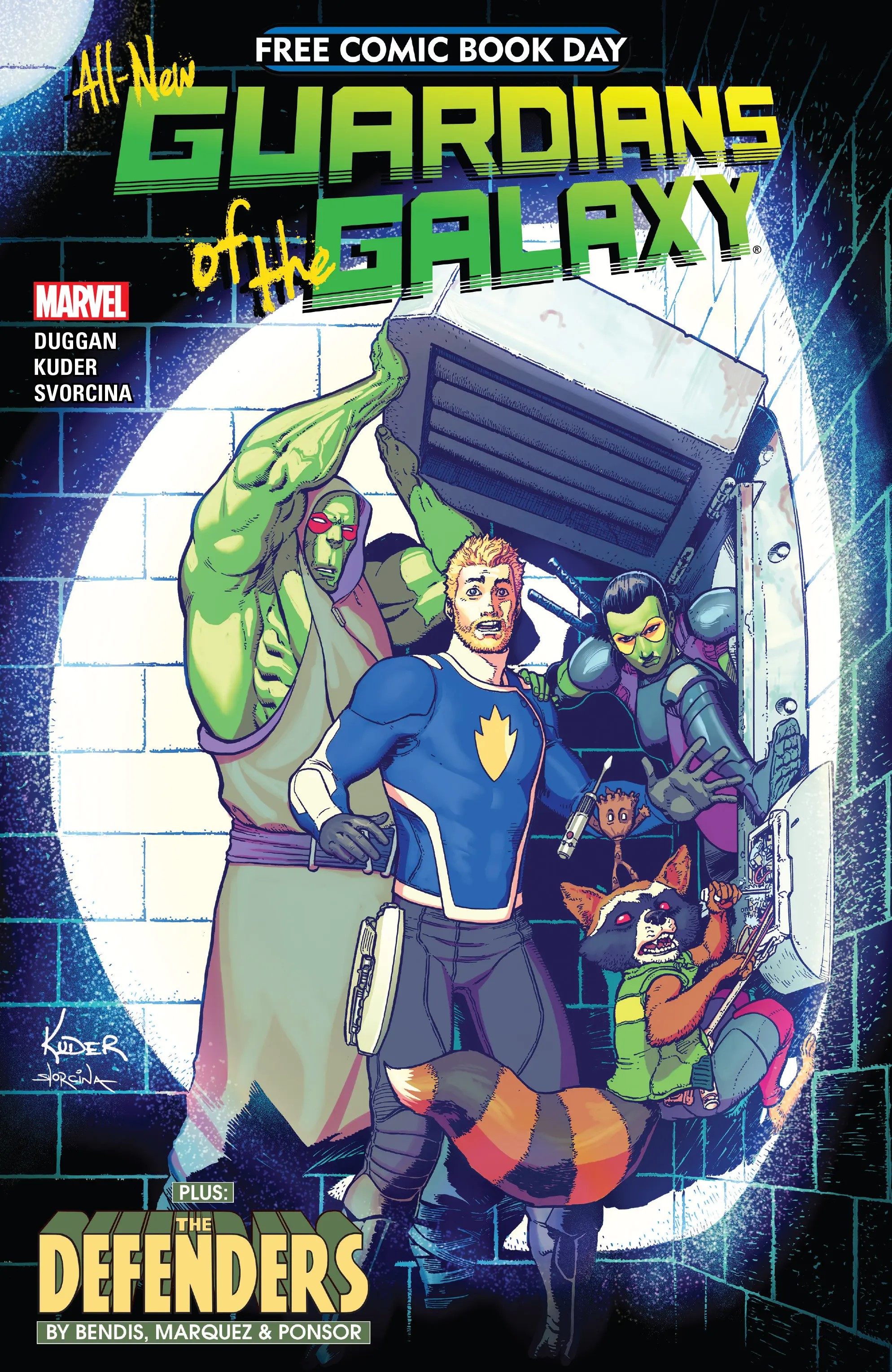 Free Comic Book Day 2017 (All-New Guardians of the Galaxy) (2017) #1 cover