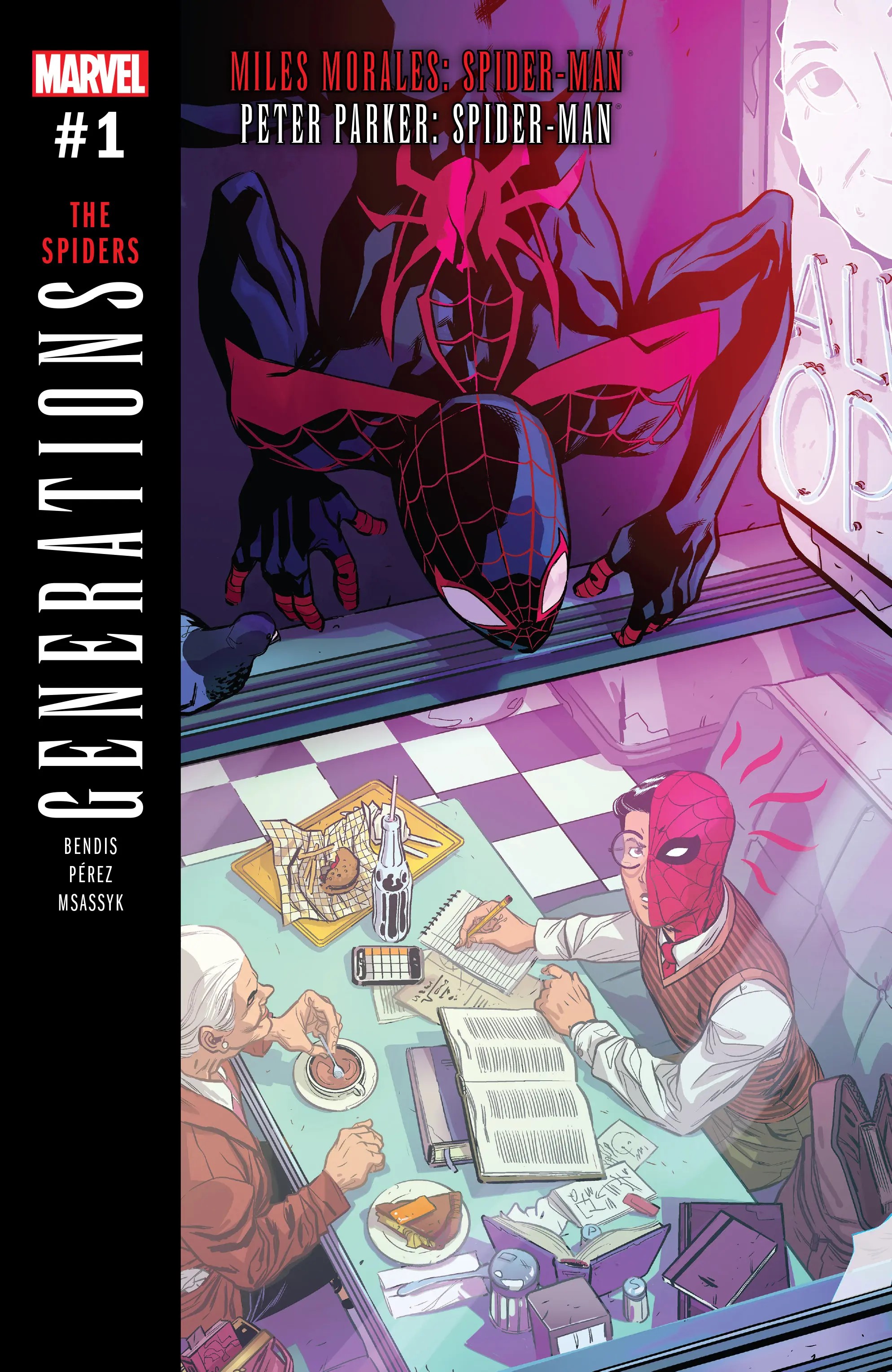 Generations: Miles Morales: Spider-Man & Peter Parker: Spider-Man (2017) #1