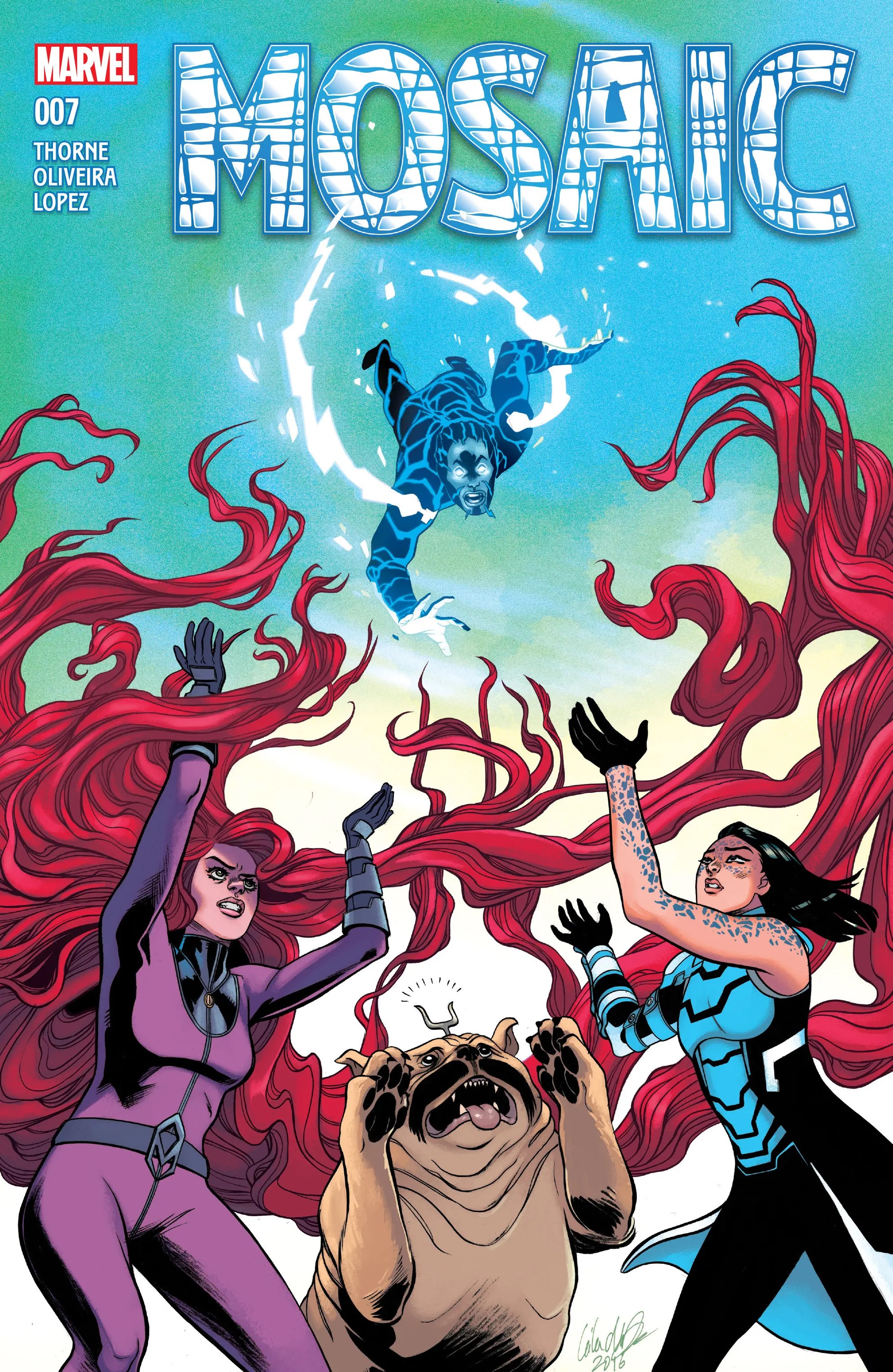 Mosaic (2016) #7 cover