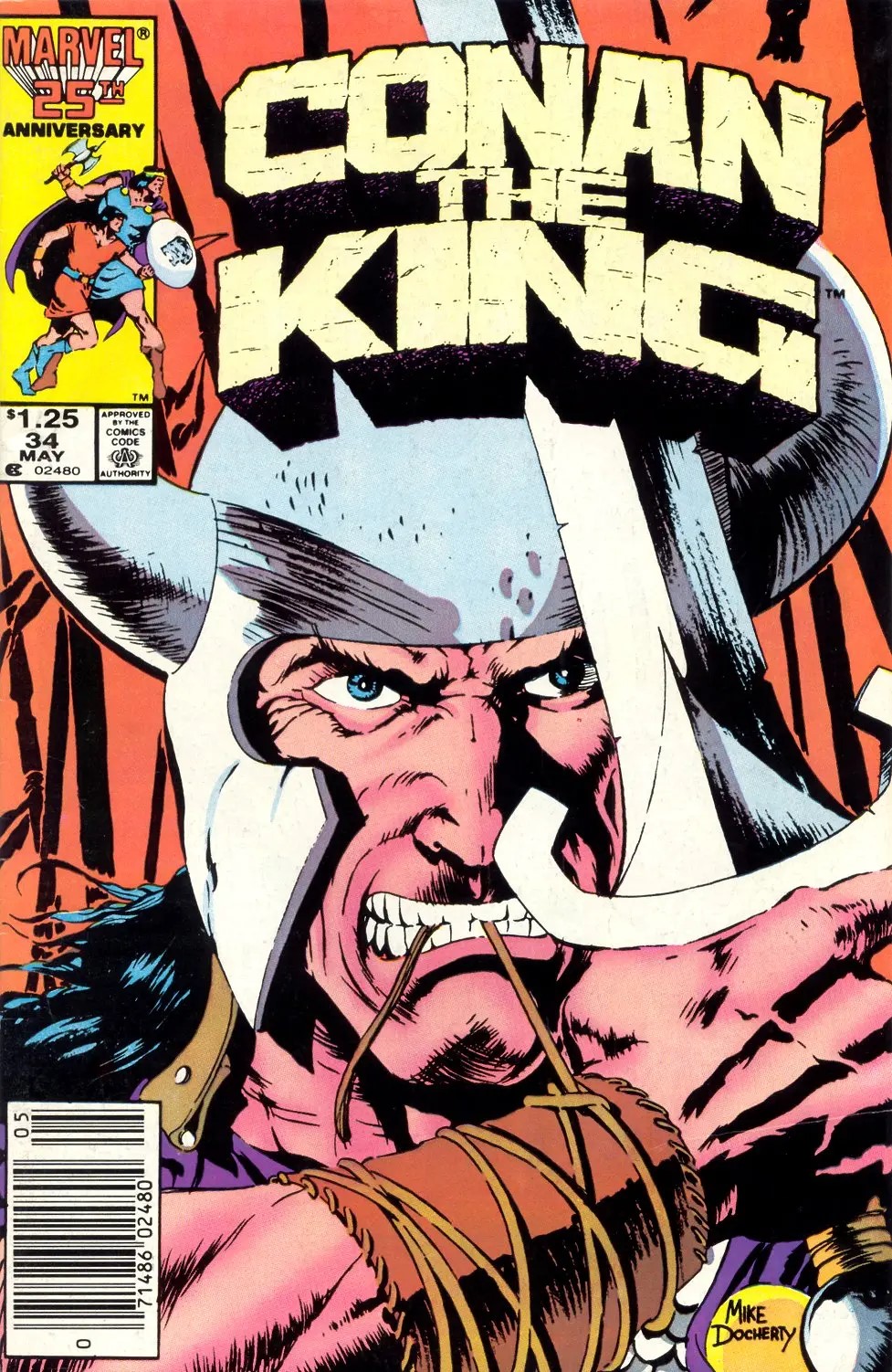 Conan the King (1984) #34 cover