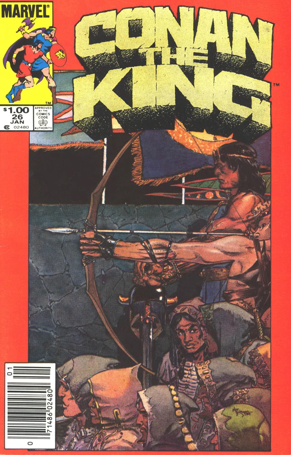 Conan the King (1984) #26 cover