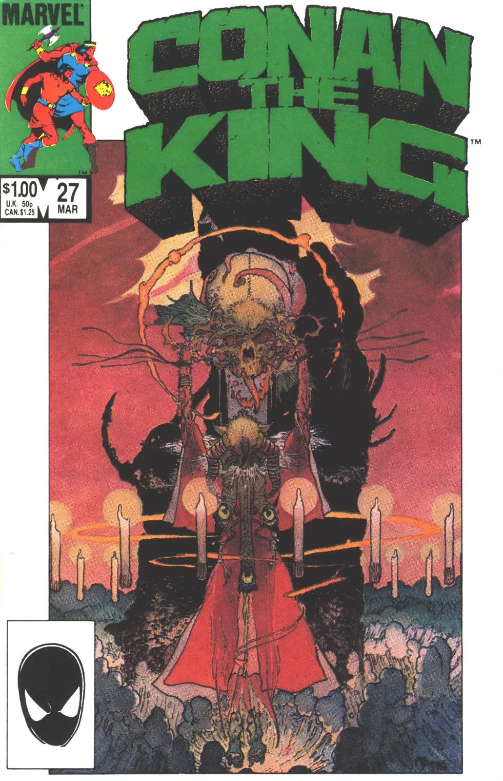 Conan the King (1984) #27 cover