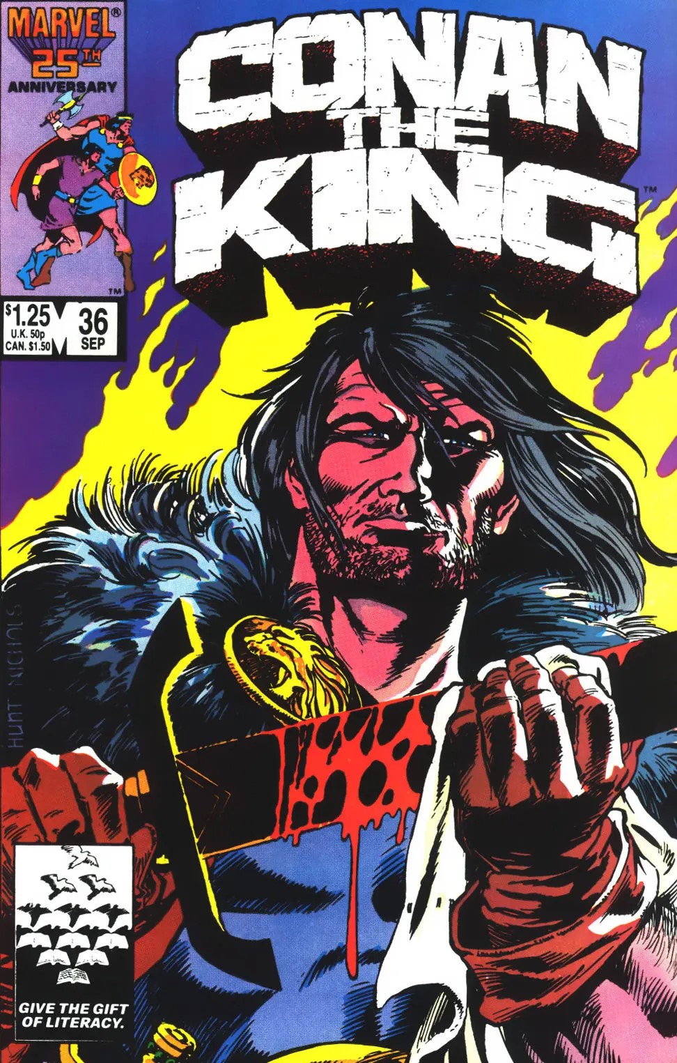 Conan the King (1984) #36 cover
