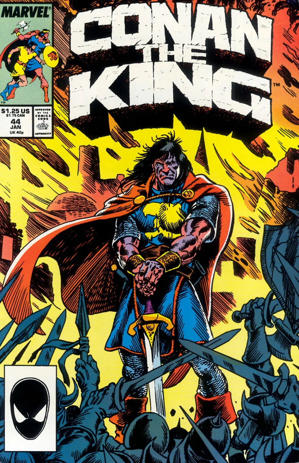 Conan the King (1984) #44 cover