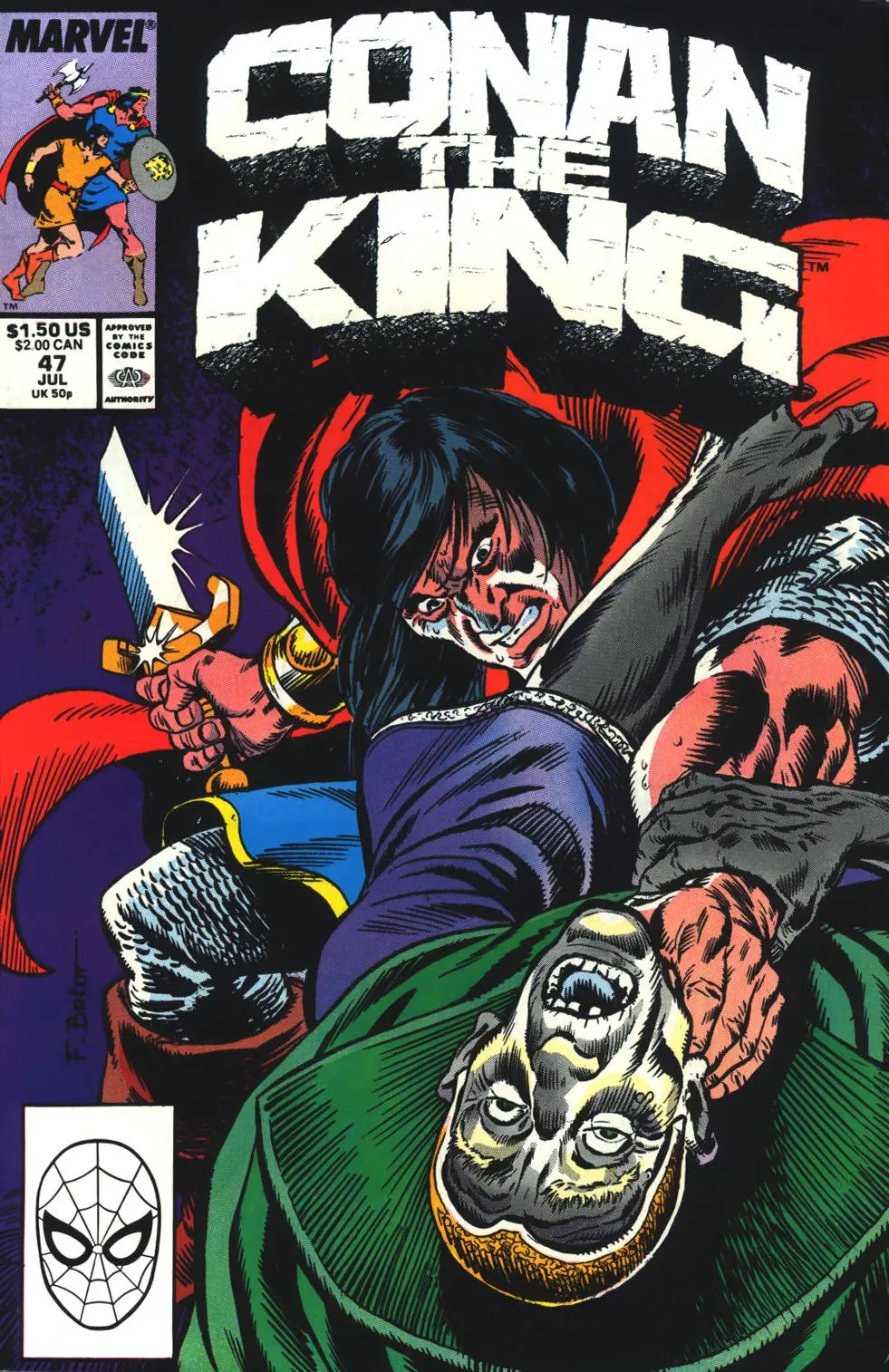 Conan the King (1984) #47 cover