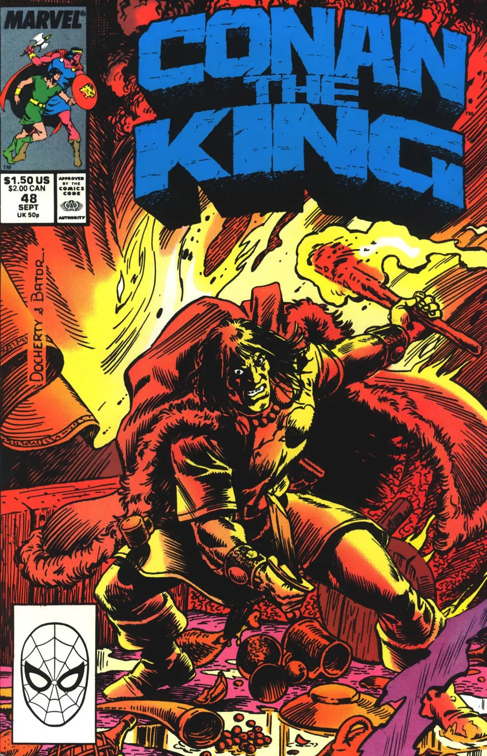 Conan the King (1984) #48 cover