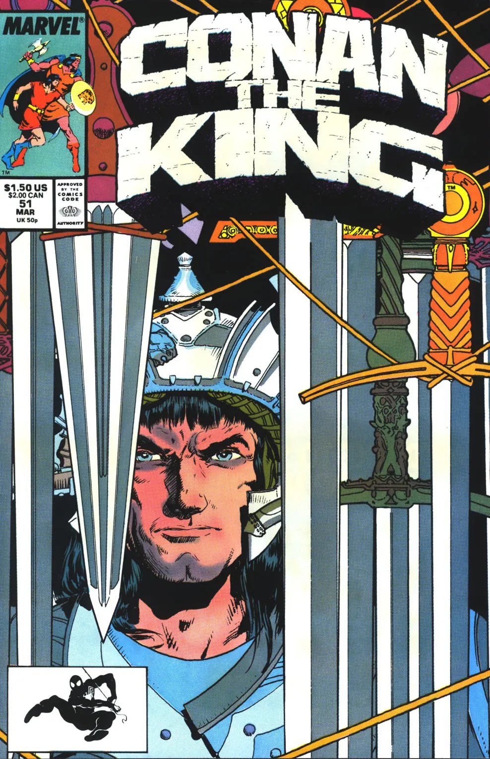 Conan the King (1984) #51 cover