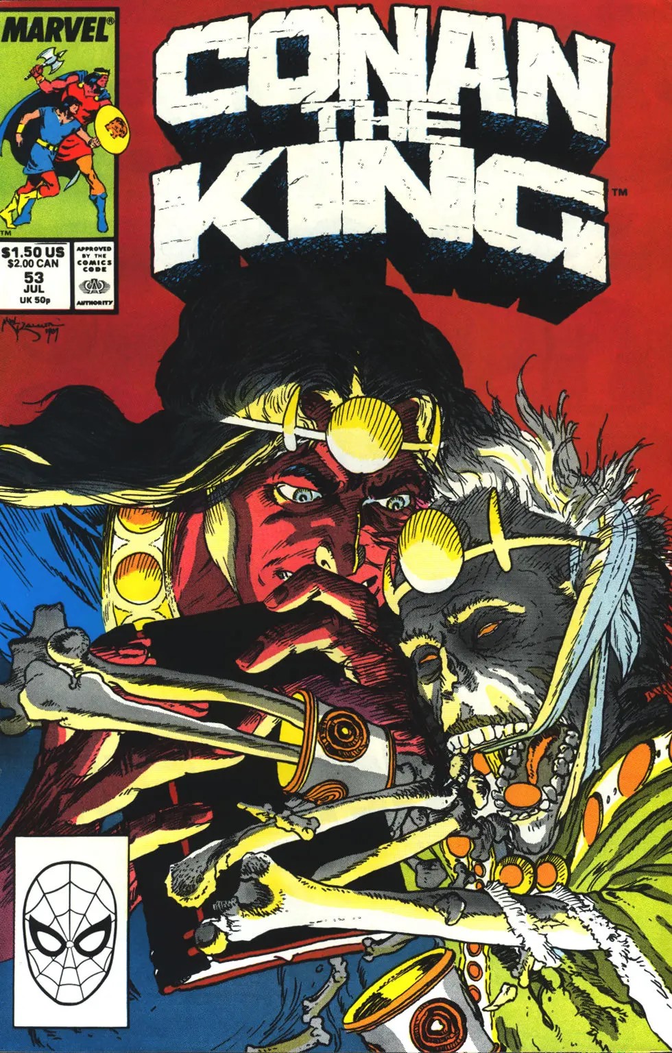 Conan the King (1984) #53 cover