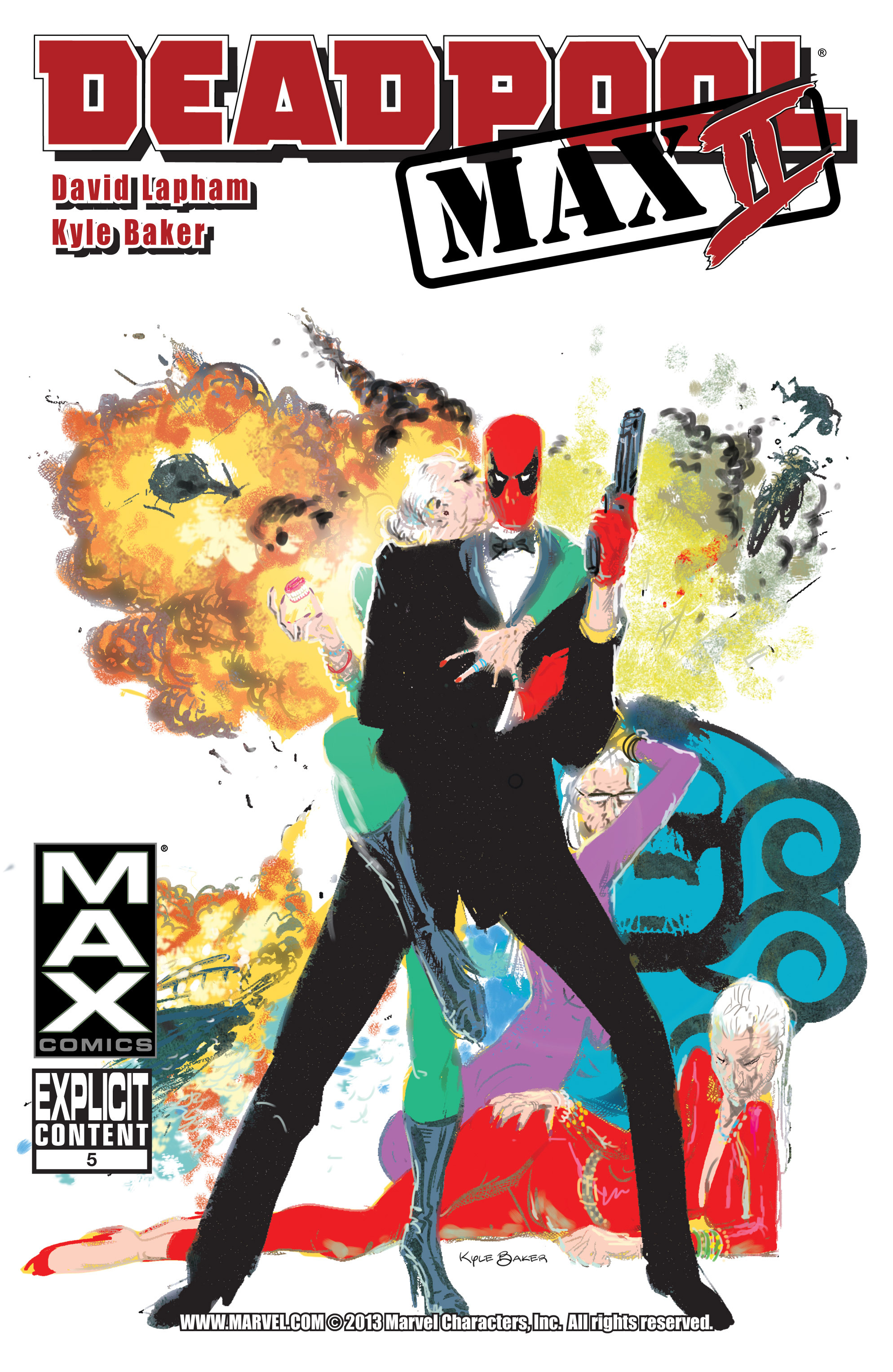 Cover of Deadpool Max 2 #5