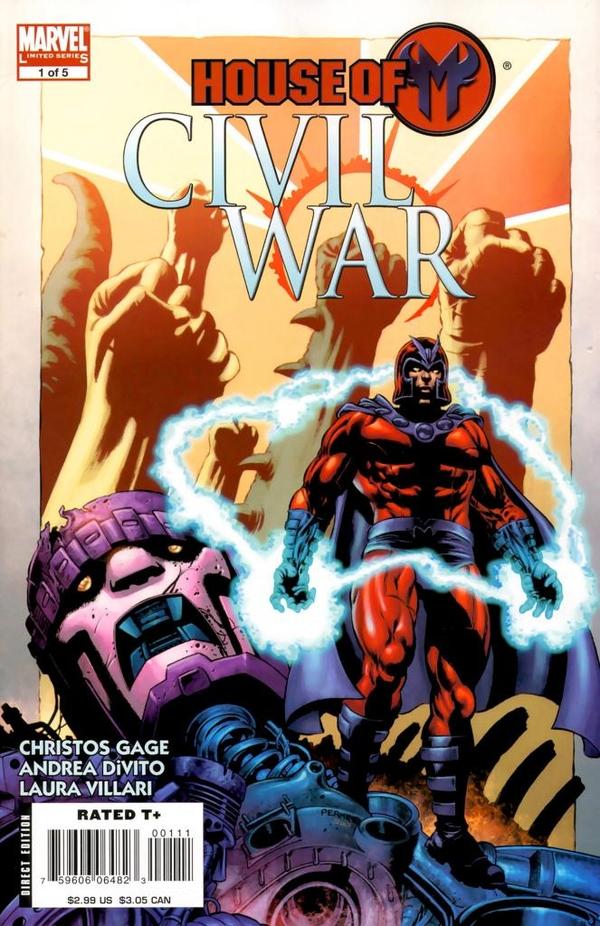 Civil War: House of M (2008) #1