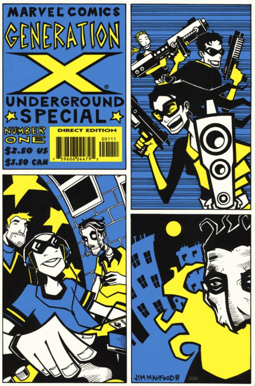 Generation X Underground (1998) #1 cover
