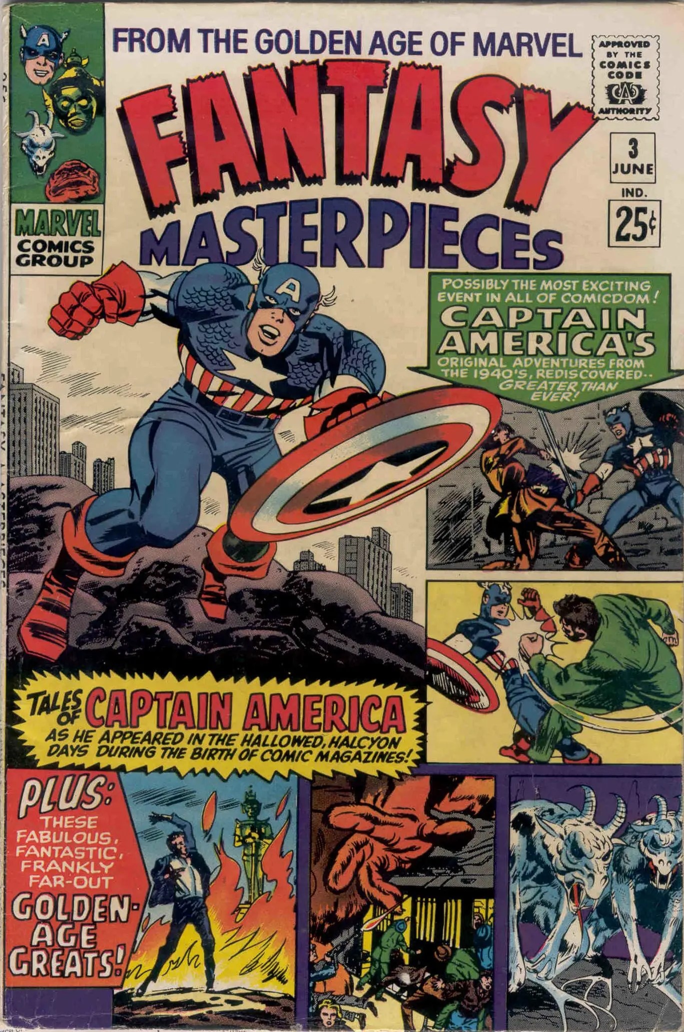 Cover of Fantasy Masterpieces #3