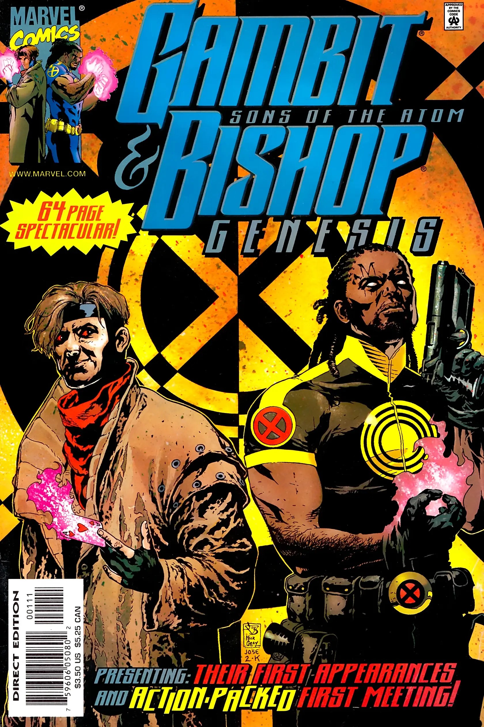 Cover of Gambit & Bishop: Genesis #1